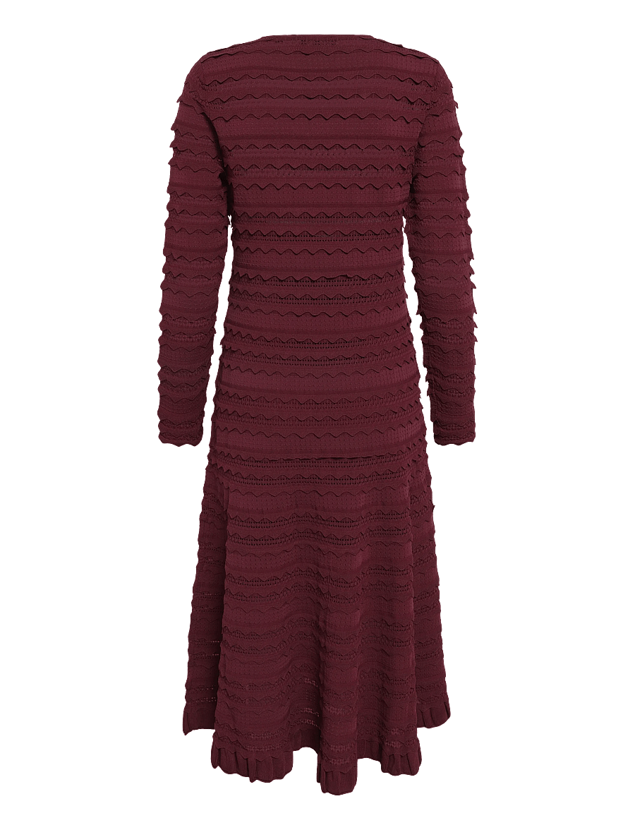 Ted Baker London - KASEYA - strikkjoler - maroon - 2