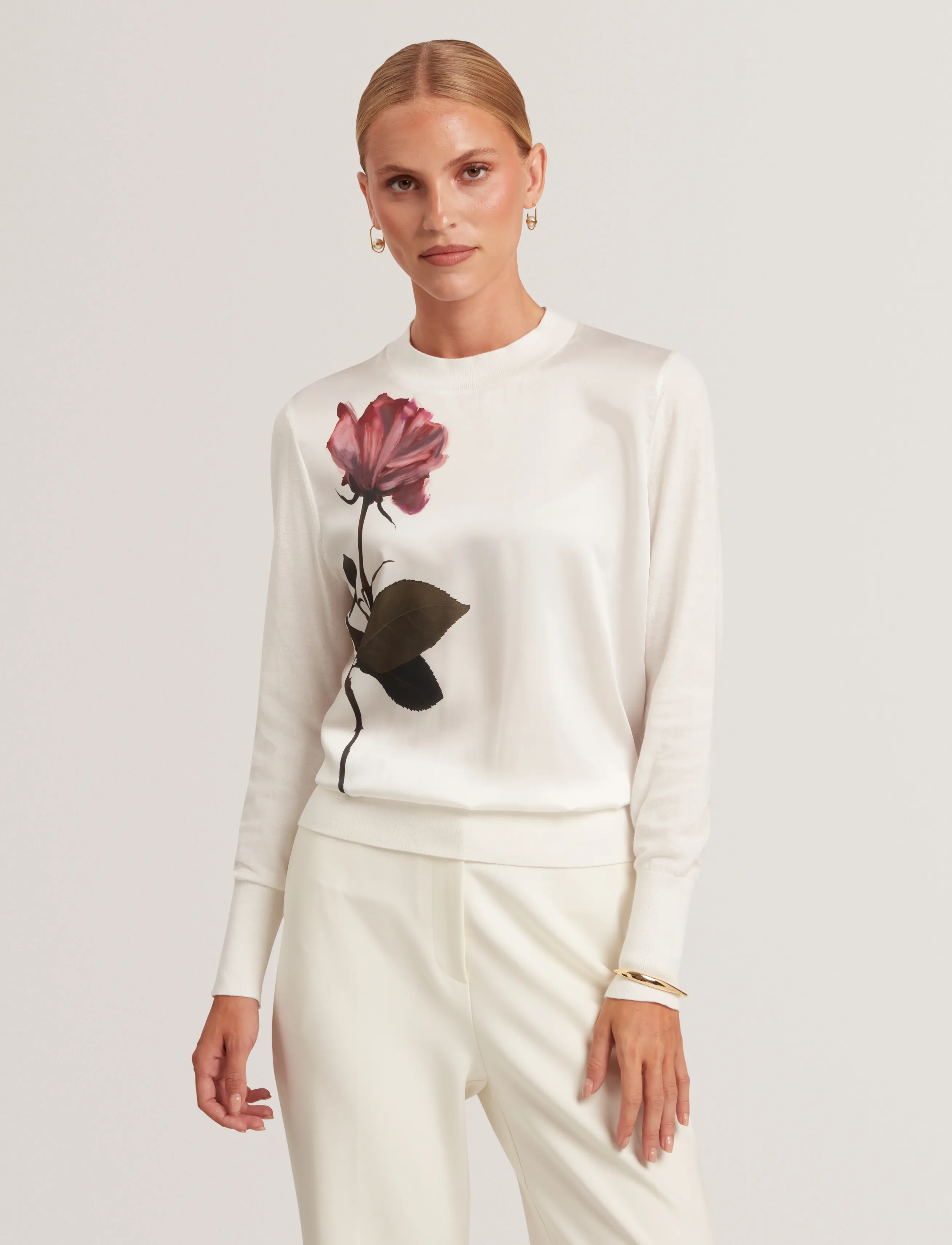Ted Baker London - ZUZAA - pullover - ivory - 2