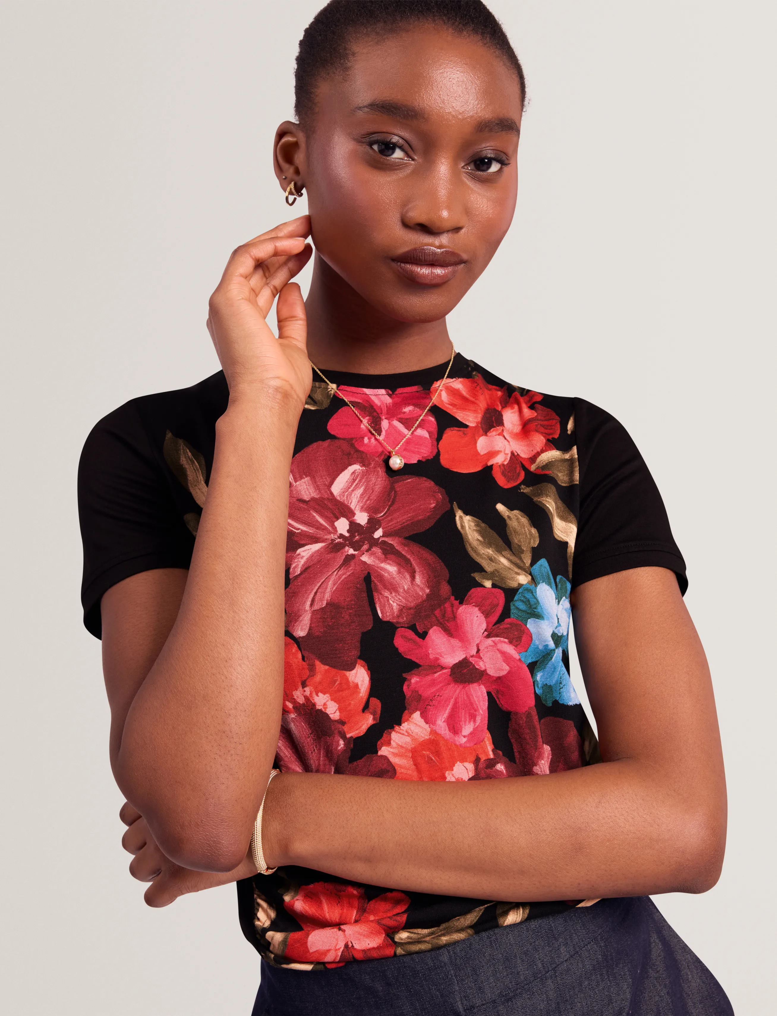 Ted Baker London - TANAYA - t-shirts - black - 4