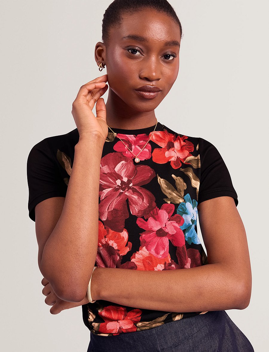 Ted Baker London - TANAYA - t-shirts - black - 4