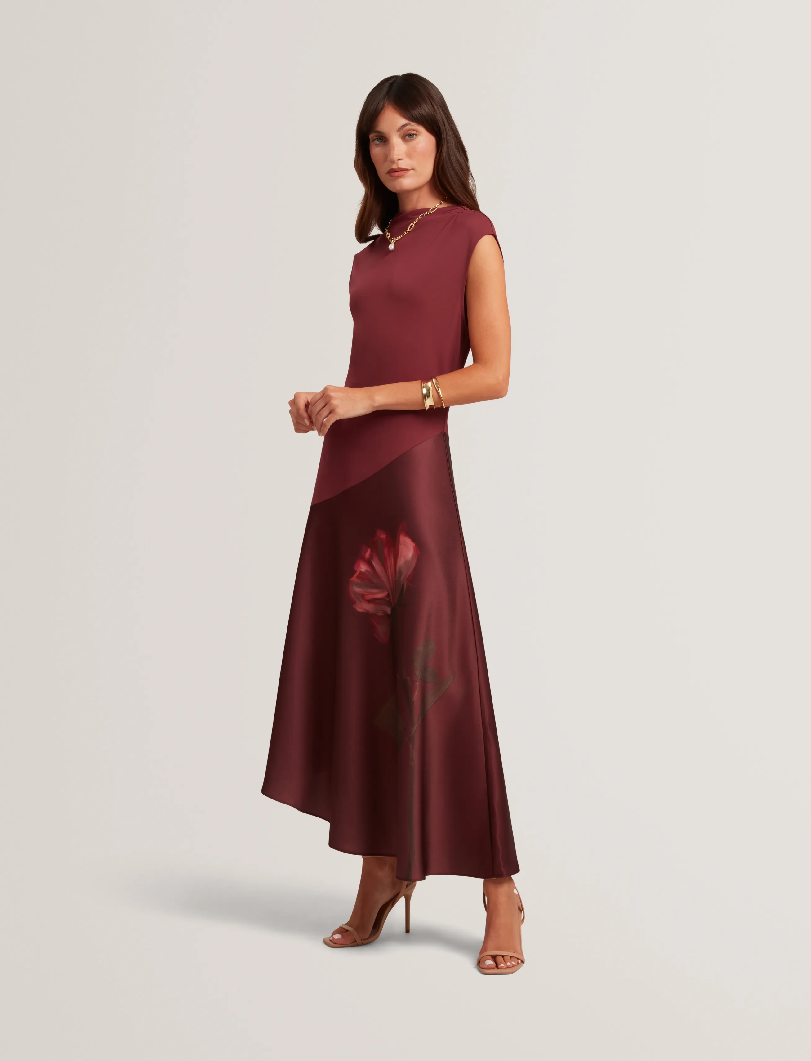 Ted Baker London JALIIA - Kleidid - MAROON / burgundy