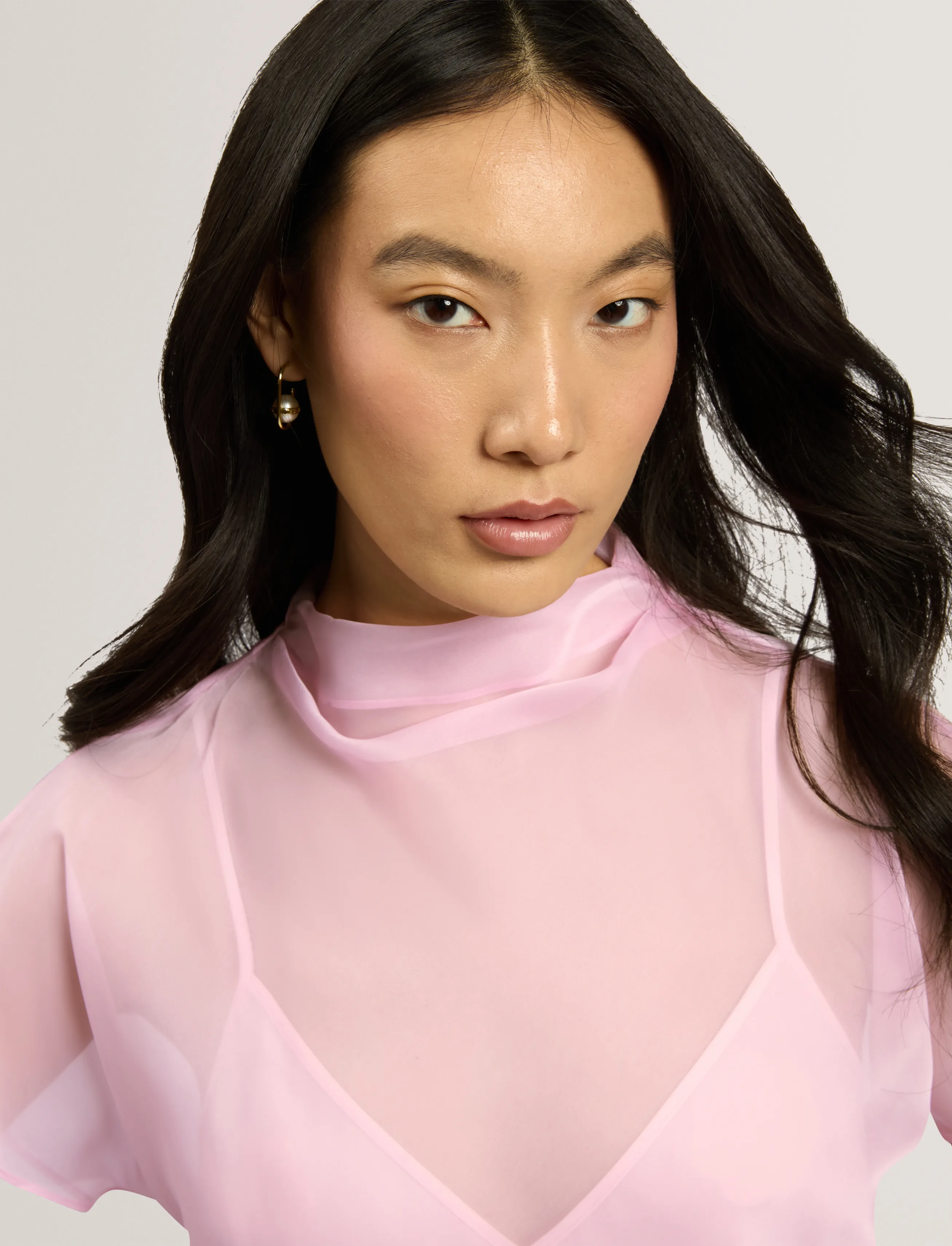 Ted Baker London - ANNDIA - short-sleeved blouses - dusky-pink - 4