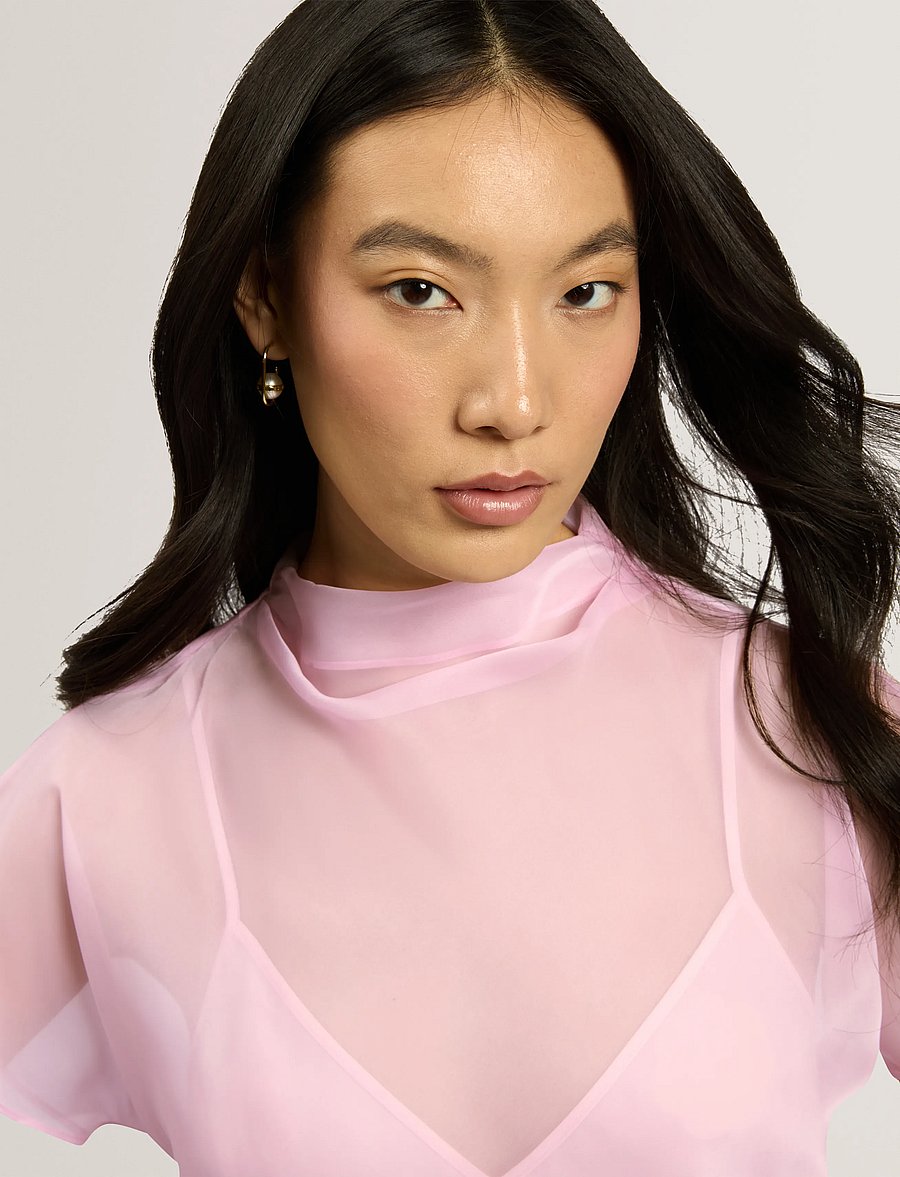 Ted Baker London - ANNDIA - kurzärmelige blusen - dusky-pink - 4
