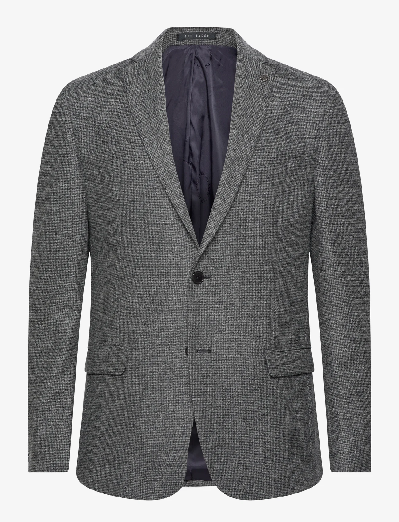 Ted Baker London - ASO - double breasted blazers - 03 charcoal - 0
