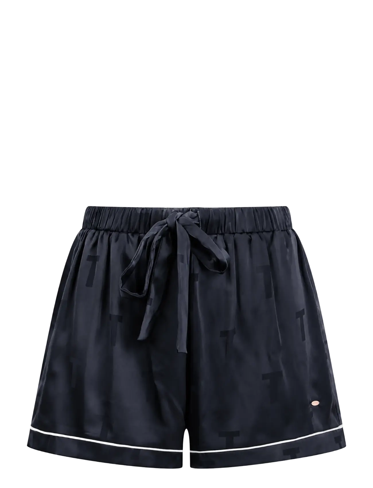 Ted Baker London - SYBIL SHORT JACQUARD TRADITIONAL SATIN PYJAMA SET - pyjamas - after midnight - 2