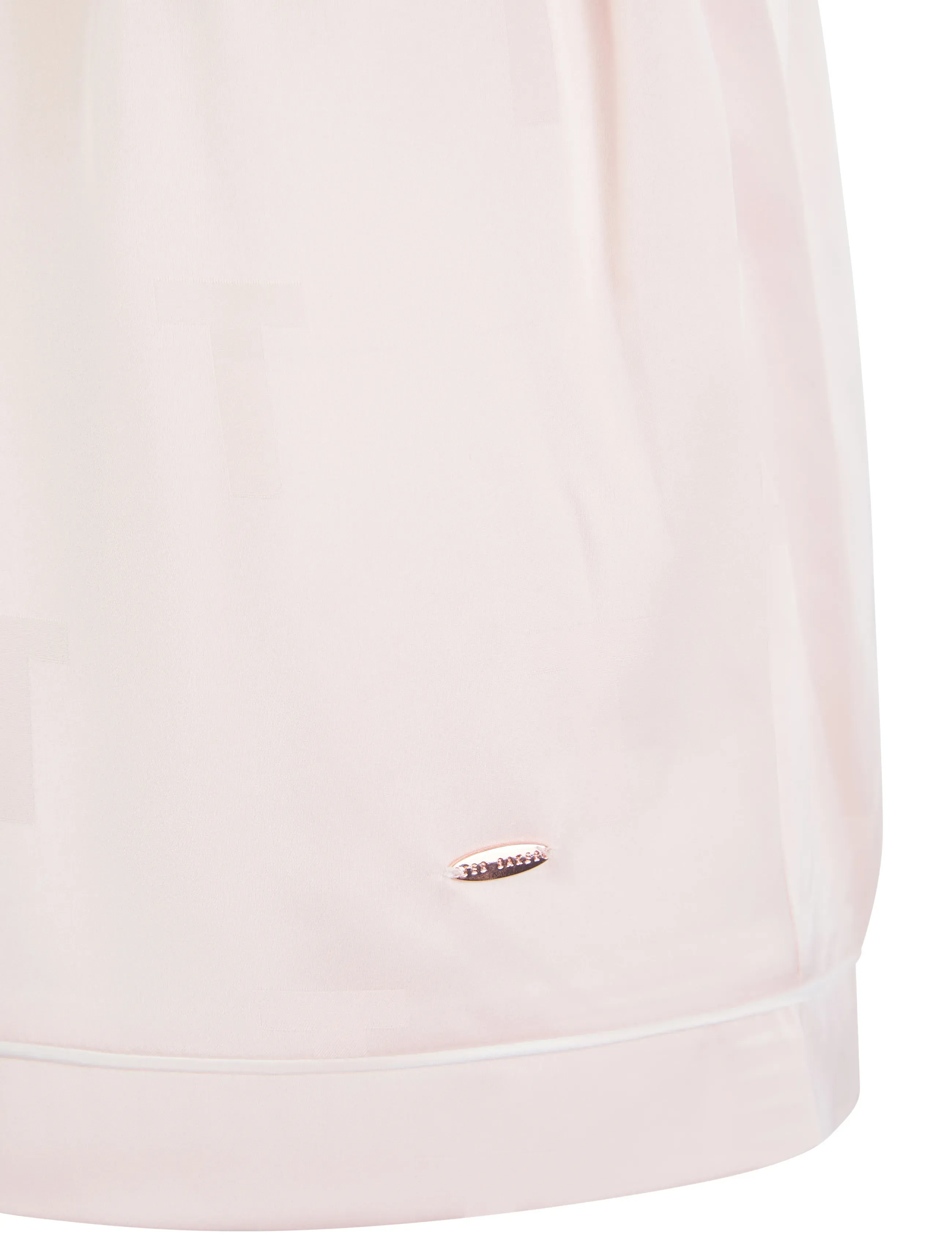 Ted Baker London - SYBIL SHORT JACQUARD TRADITIONAL SATIN PYJAMA SET - pyjamas - mauve chalk - 4