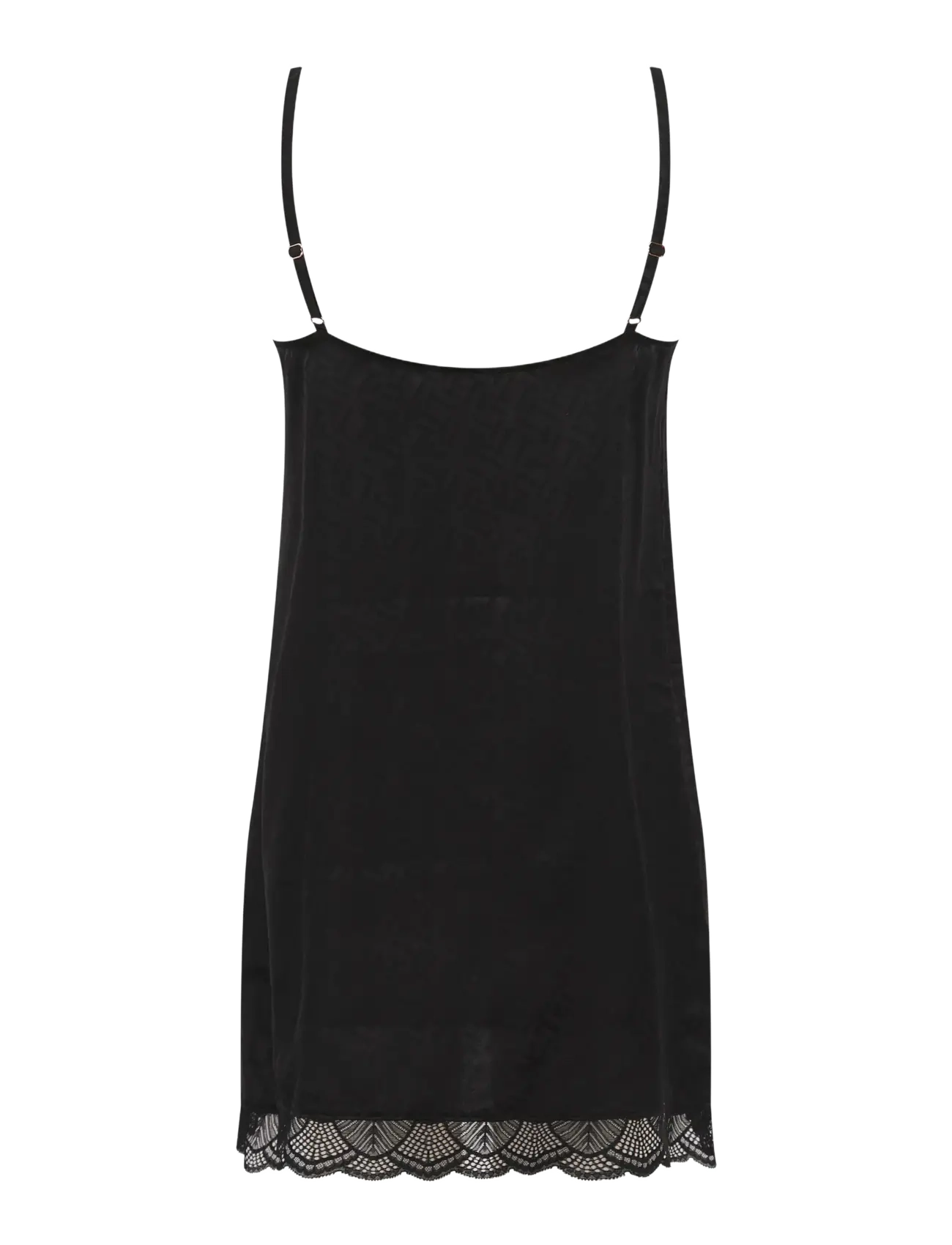 Ted Baker London - PRINCESS JACQUARD SHORT CHEMISE - nattlinnen - jet black - 1