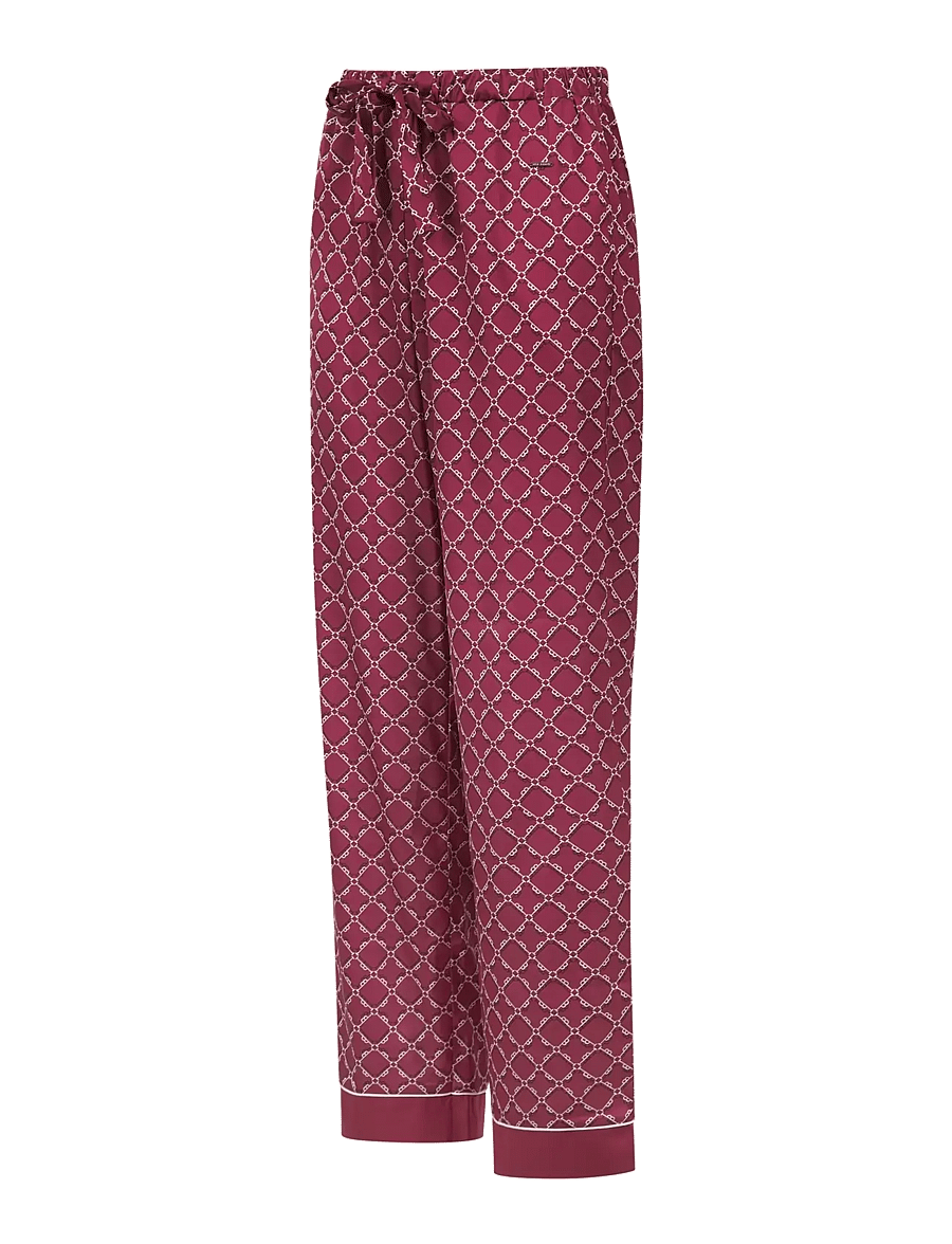 Ted Baker London - BIANKA LONG MONOGRAM PRINTED PYJAMA SET - pyjamas - dry rose - 3
