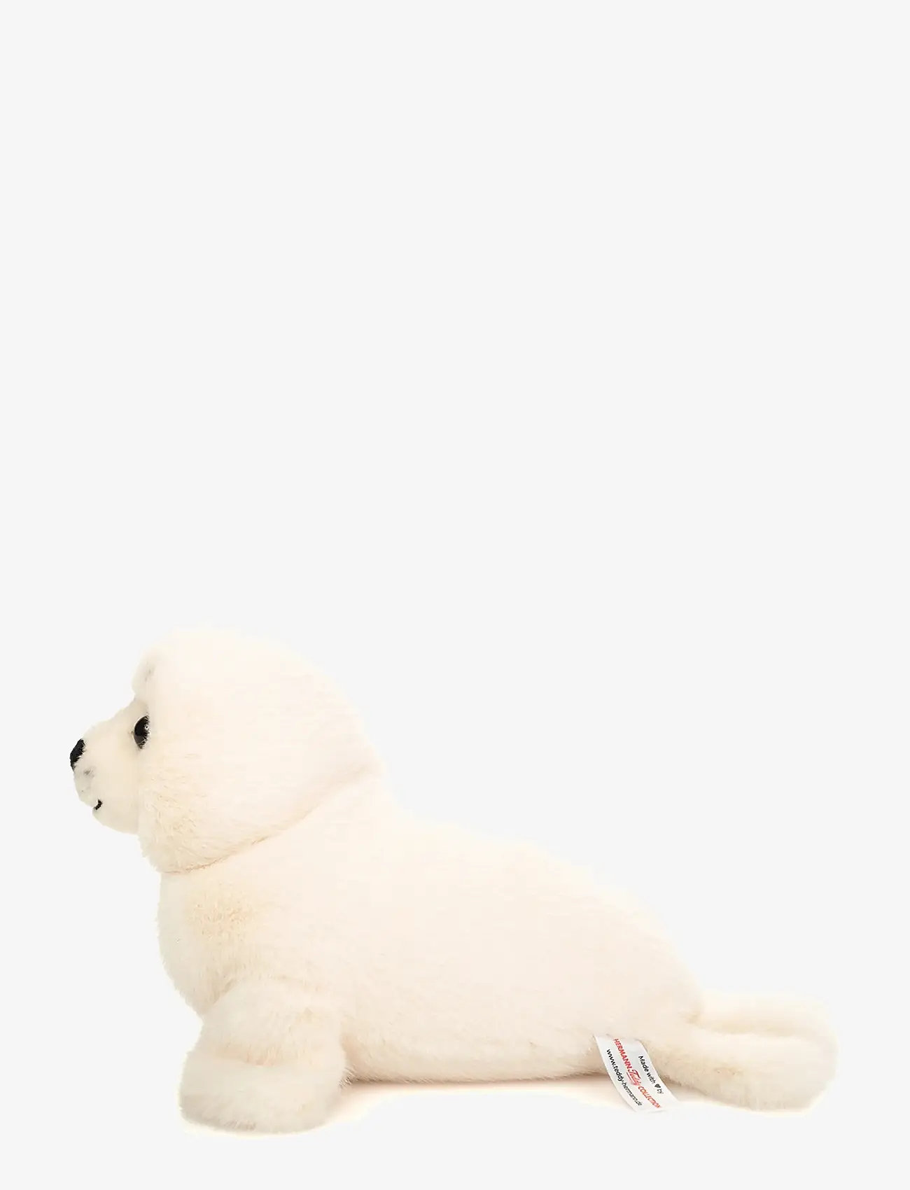 Teddy Hermann - Seal white 25 cm - tøjdyr - white - 1