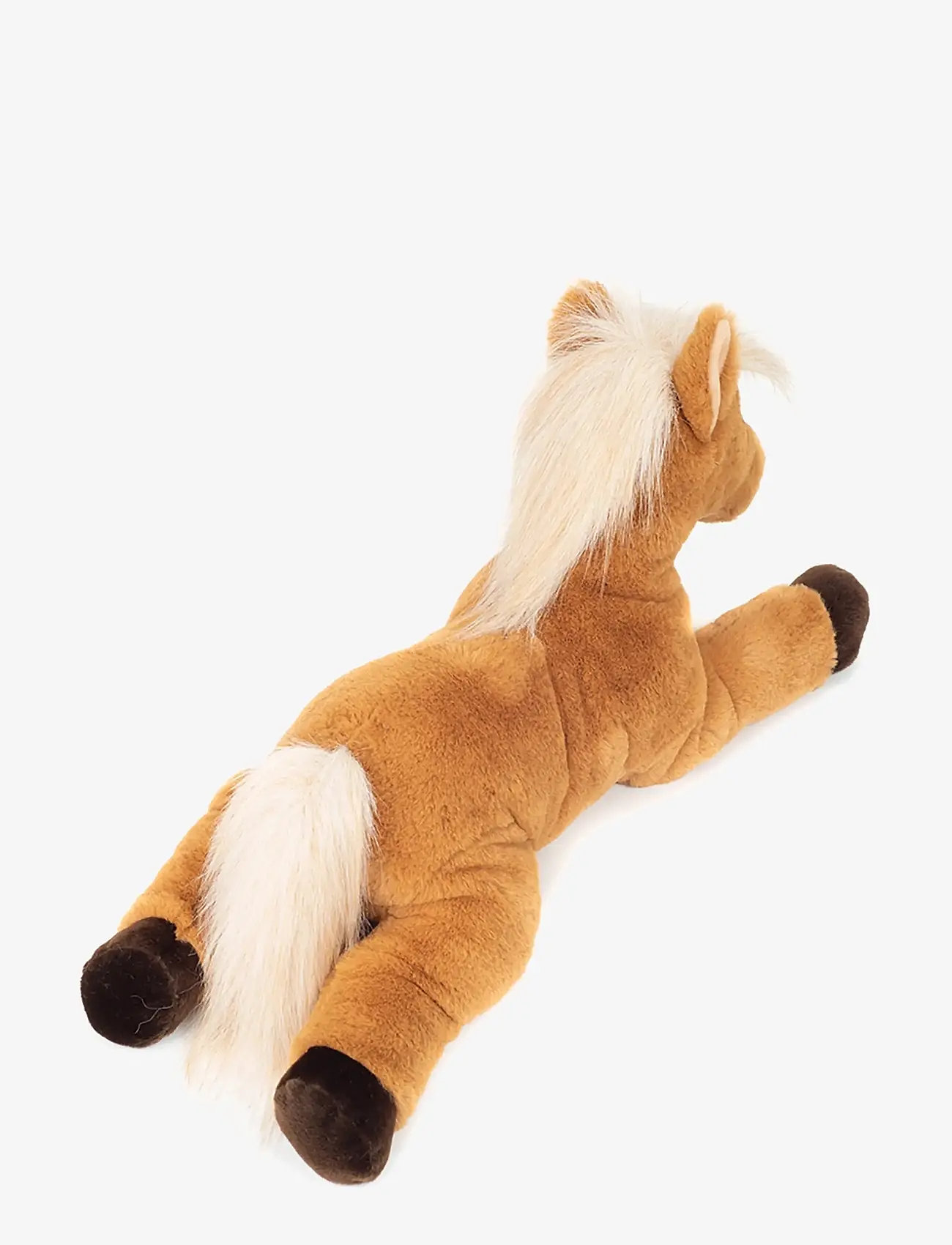 Teddy Hermann - Lying Horse 34 cm - tøjdyr - light brown - 4