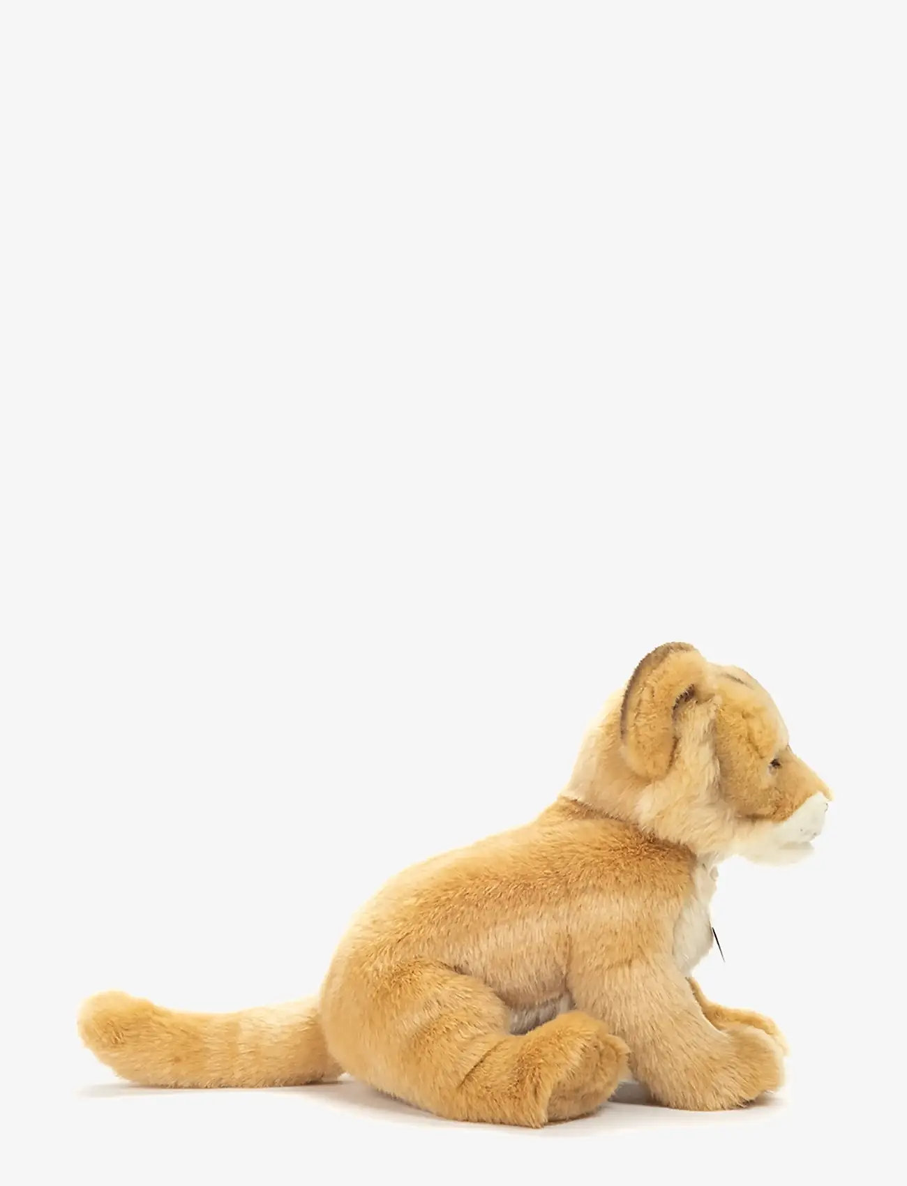 Teddy Hermann - Sitting Lion Cub 27 cm - tøjdyr - brown - 1