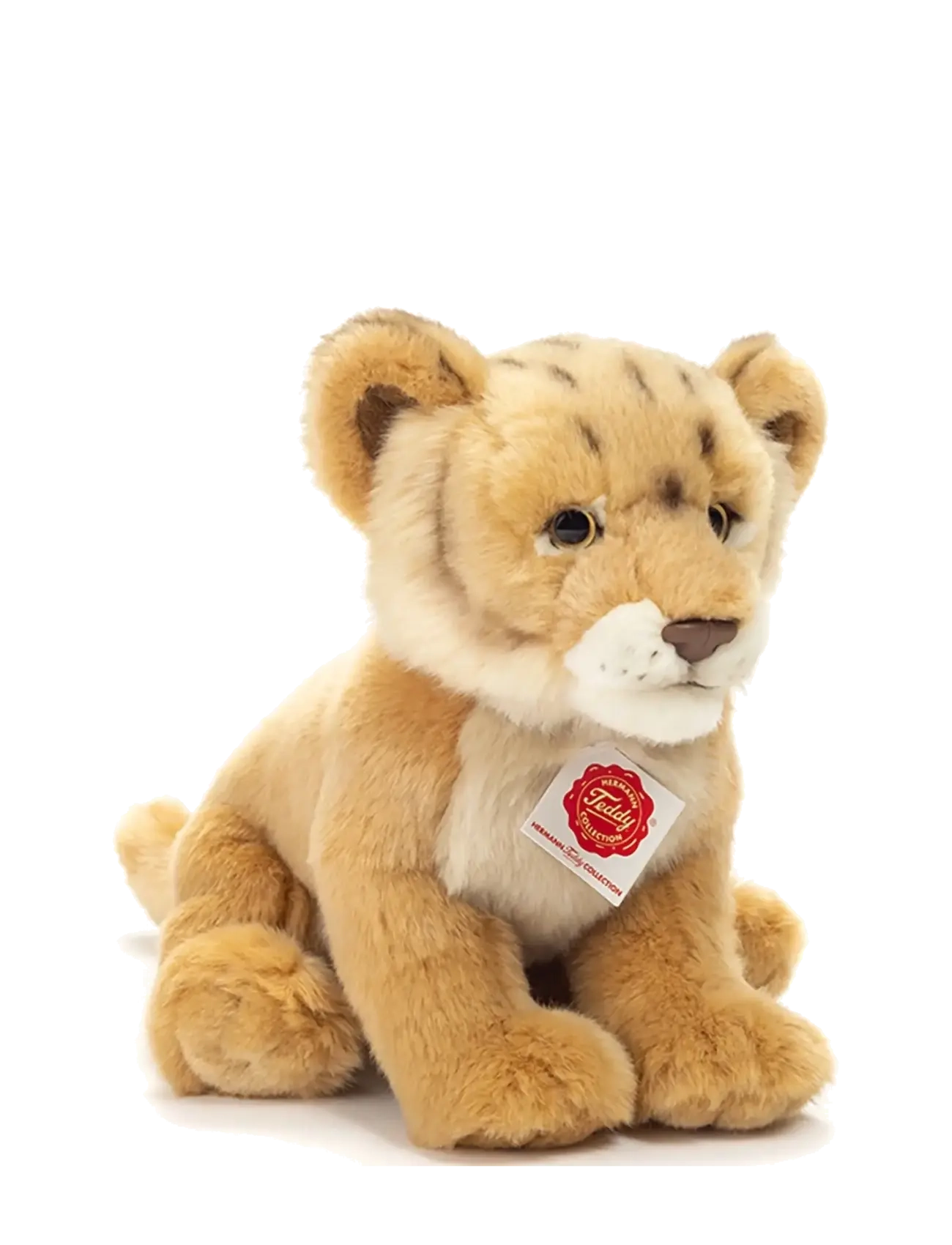 Teddy Hermann - Sitting Lion Cub 27 cm - pehmed loomad - brown - 2