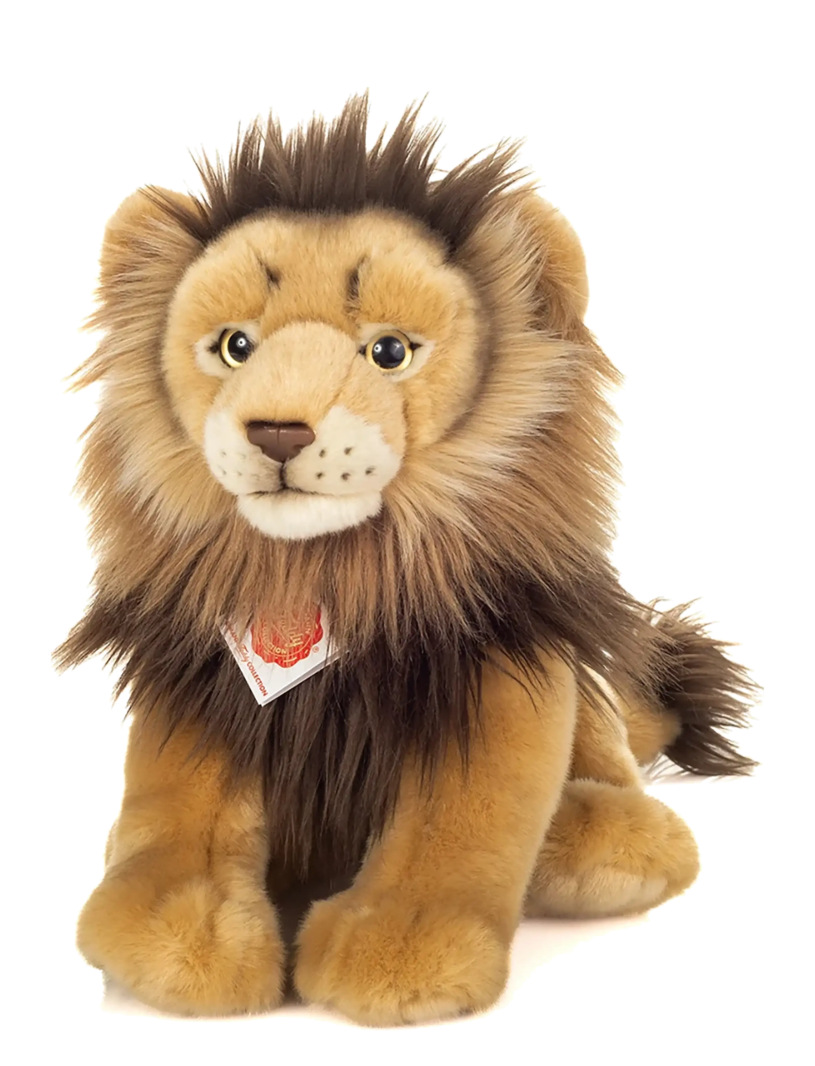 Teddy Hermann Sitting Lion 30 Cm, Børn, Stuffed Dyr, Beige, Str: 30 CM
