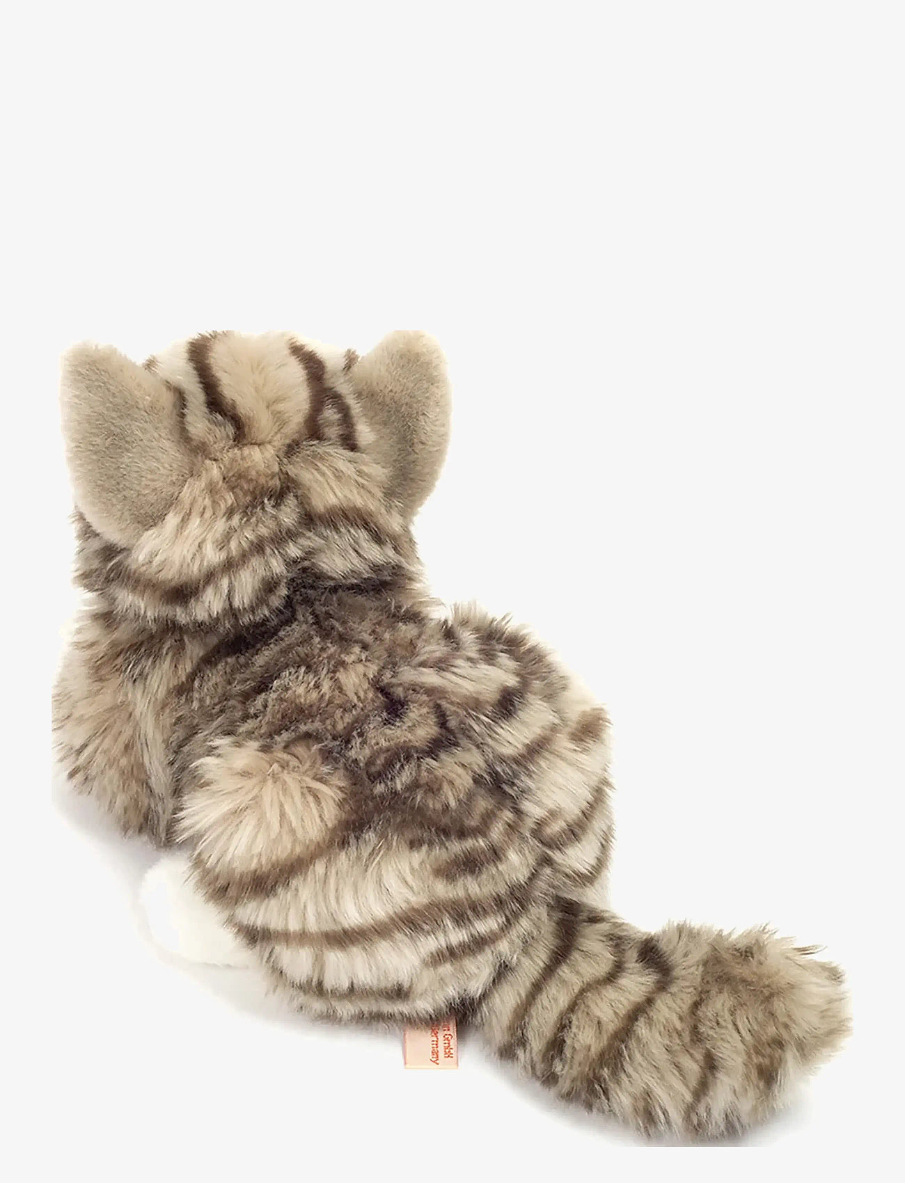 Teddy Hermann - Lying Cat grey 20 cm - pliušiniai gyvūnai - grey - 2