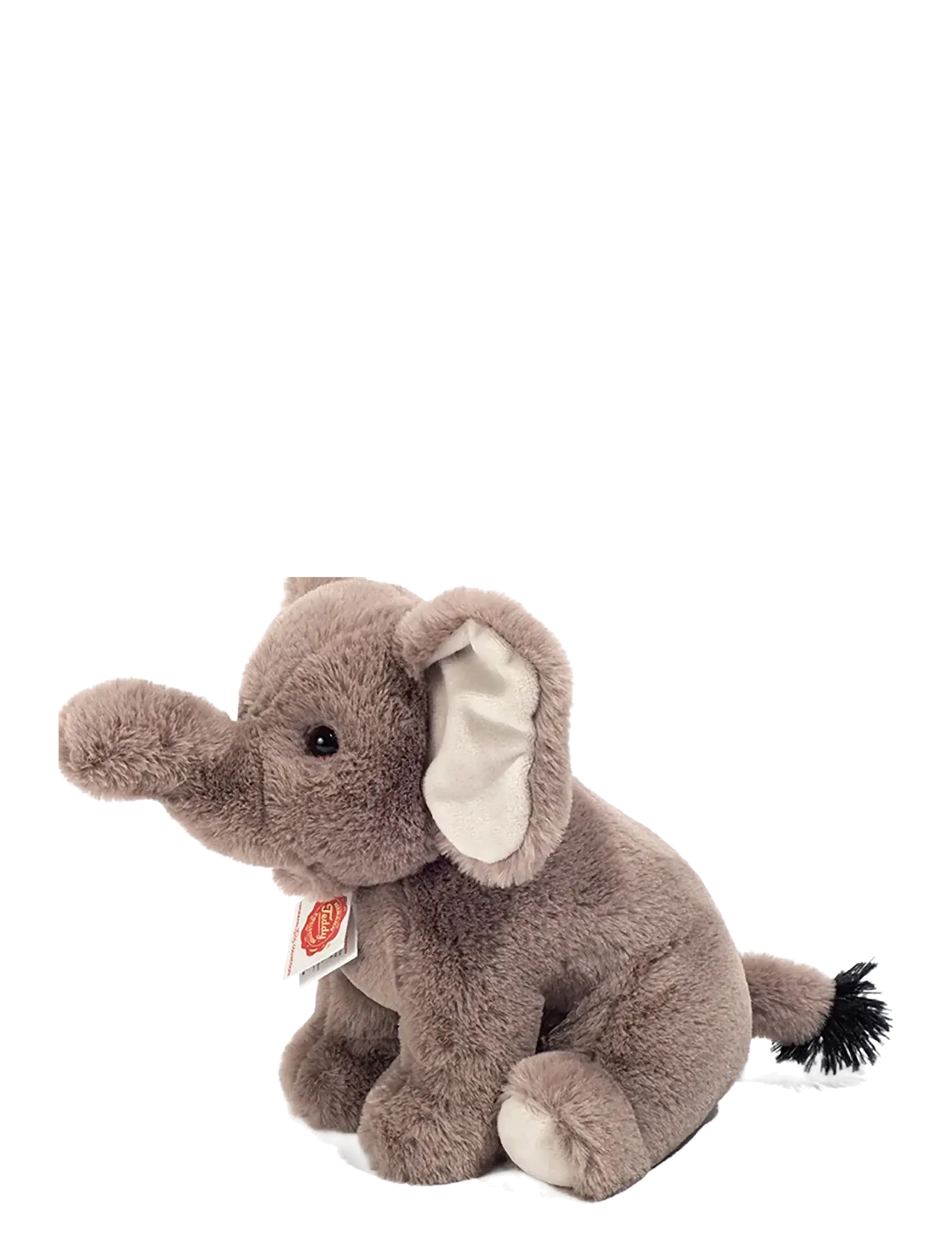 Teddy Hermann - Sitting Elephant 25 cm - laagste prijzen - grey - 1