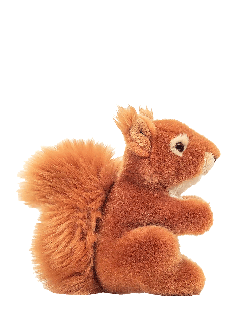 Teddy Hermann - Squirrel 14 cm - tøjdyr - red - 1