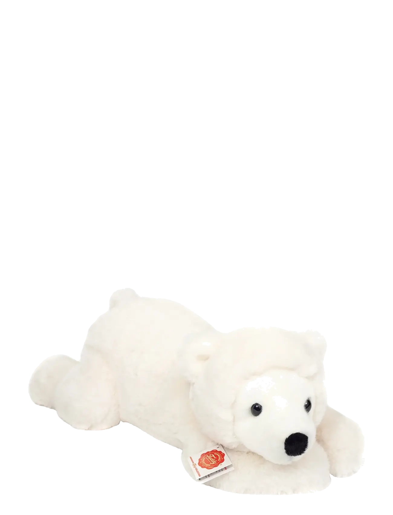 Teddy Hermann Lying Polar Bear 45 Cm, Stuffed Dyr, Hvid, Str: ONE SIZE