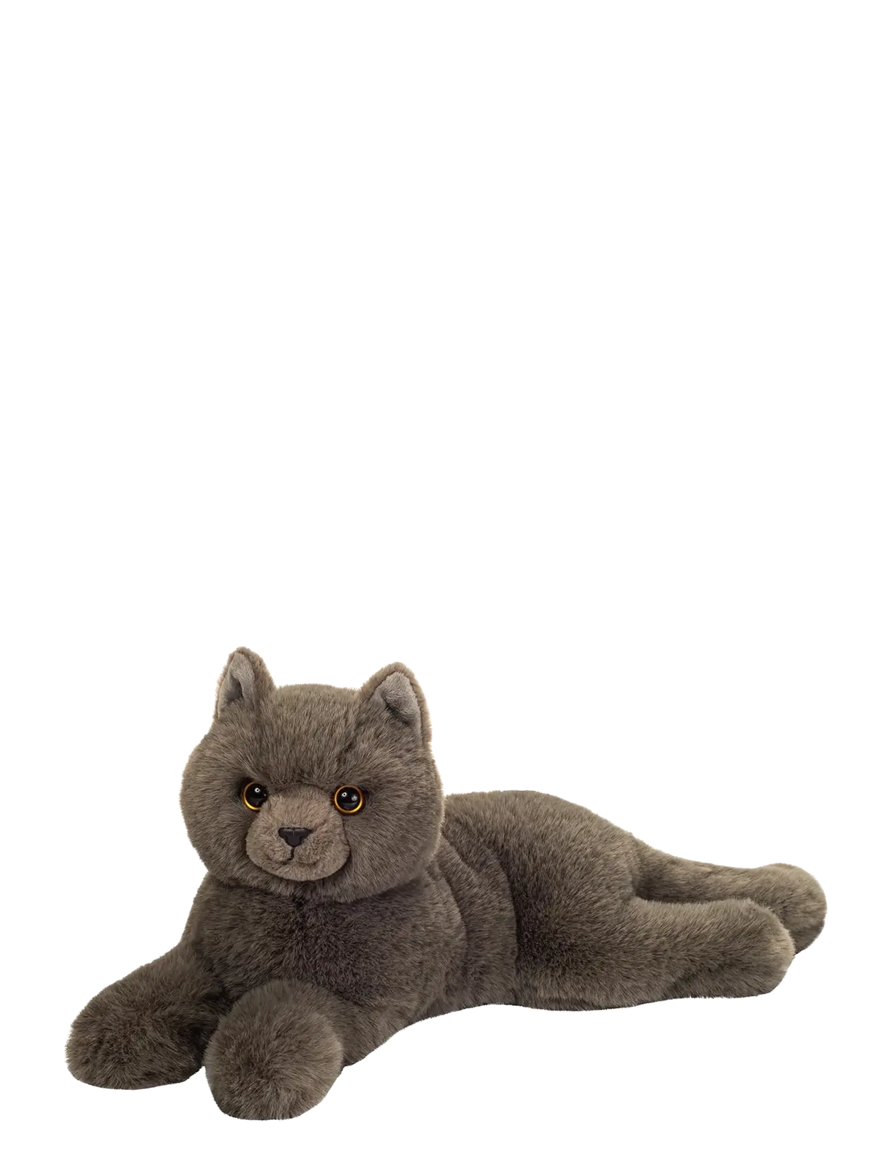 Teddy Hermann Lying Carthusian 36 cm, One Size, Grey, Soft Legetøj > Stuffed Animals, Børn