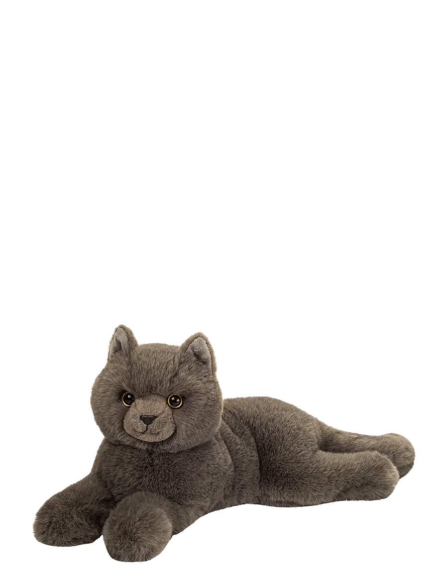 Teddy Hermann - Lying Carthusian 36 cm - animaux en peluche - grey - 0