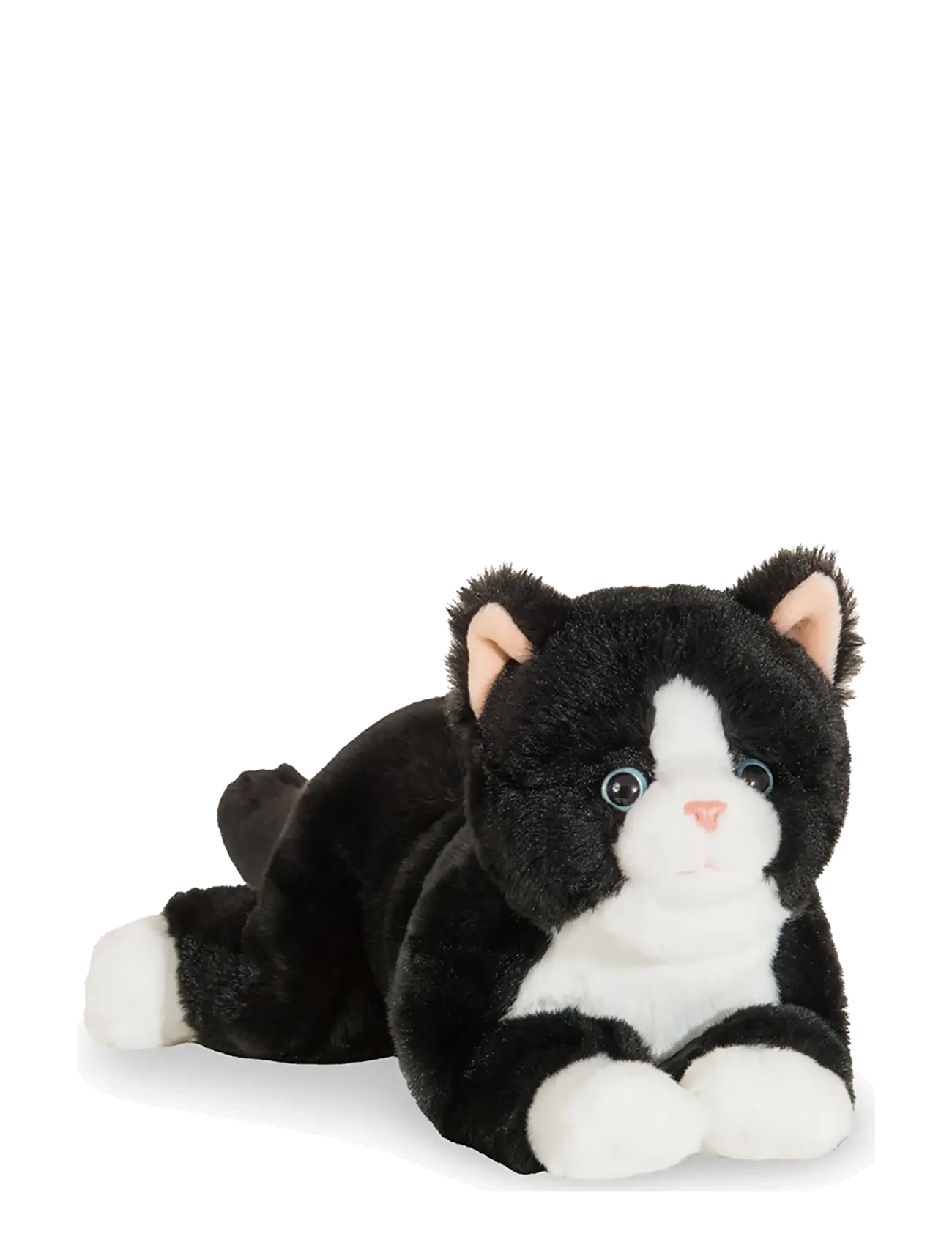 Teddy Hermann Cat Black 30 cm, One Size, Black, Soft Legetøj > Stuffed Animals, Børn