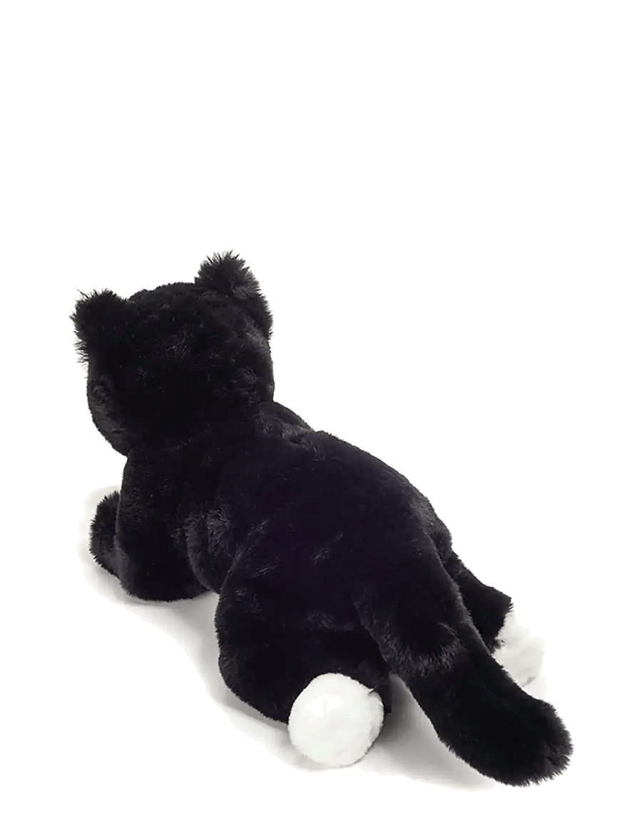 Teddy Hermann - Cat black 30 cm - tøjdyr - black - 2