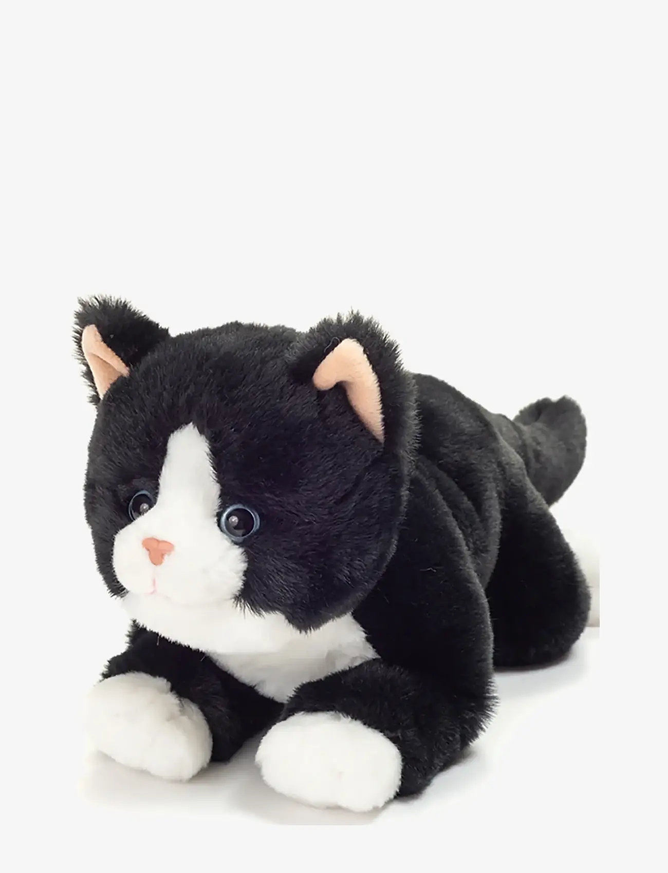 Teddy Hermann - Cat black 30 cm - tøjdyr - black - 3