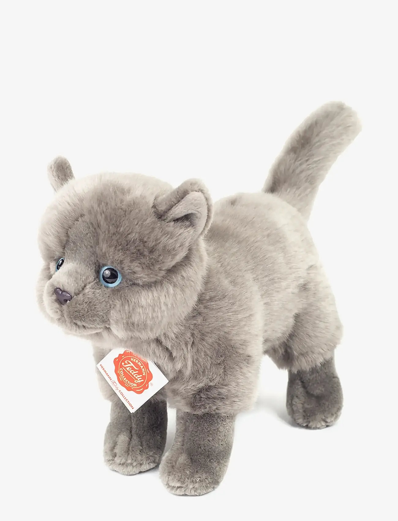 Teddy Hermann - Standing Carthusian 20 cm - stuffed animals - grey - 1