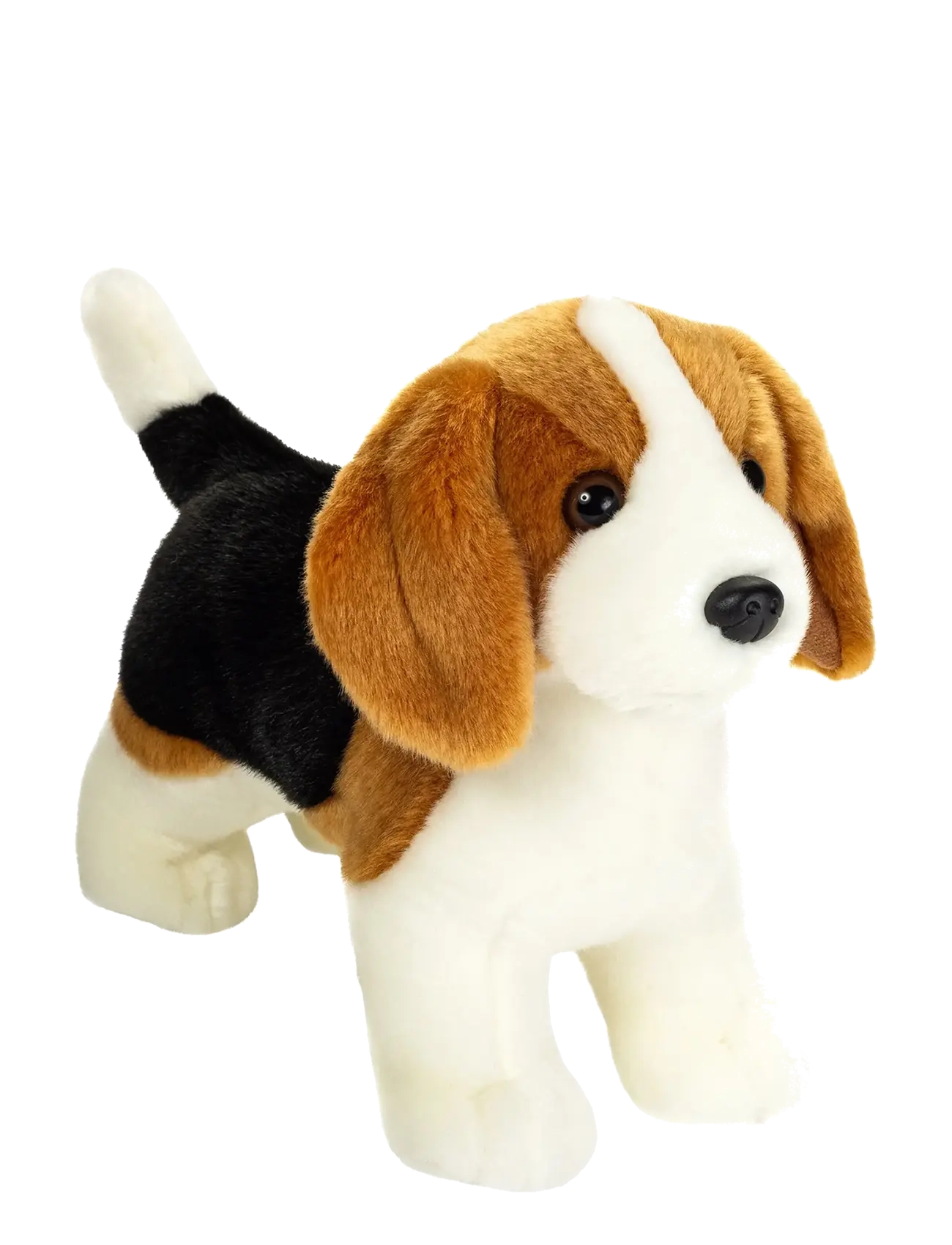 Teddy Hermann Standing Beagle 25 cm, One Size, Multi/patterned, Soft Legetøj > Stuffed Animals, Børn