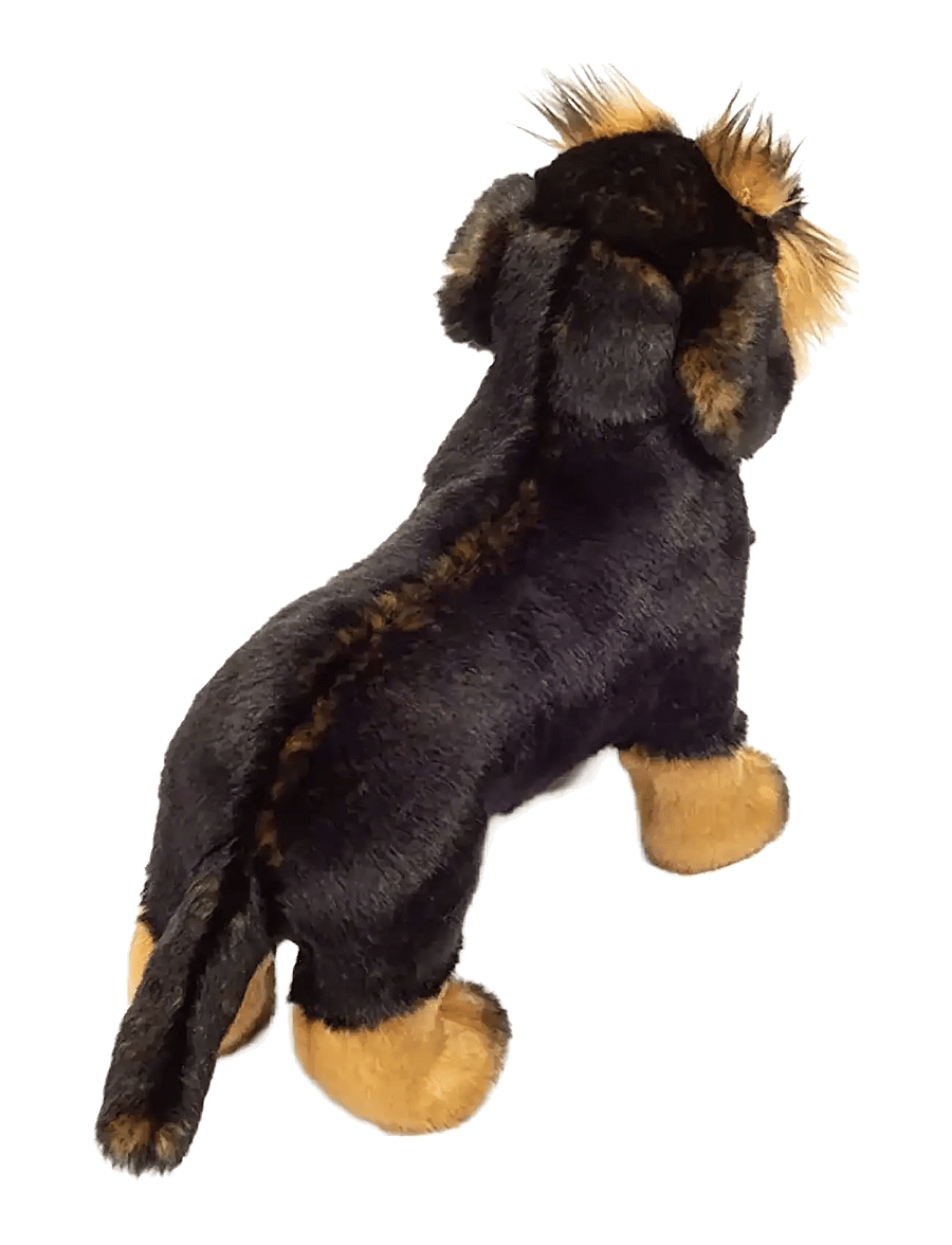 Teddy Hermann - Standing Rough-haired Dachshund 28 cm - tøjdyr - brown - 2