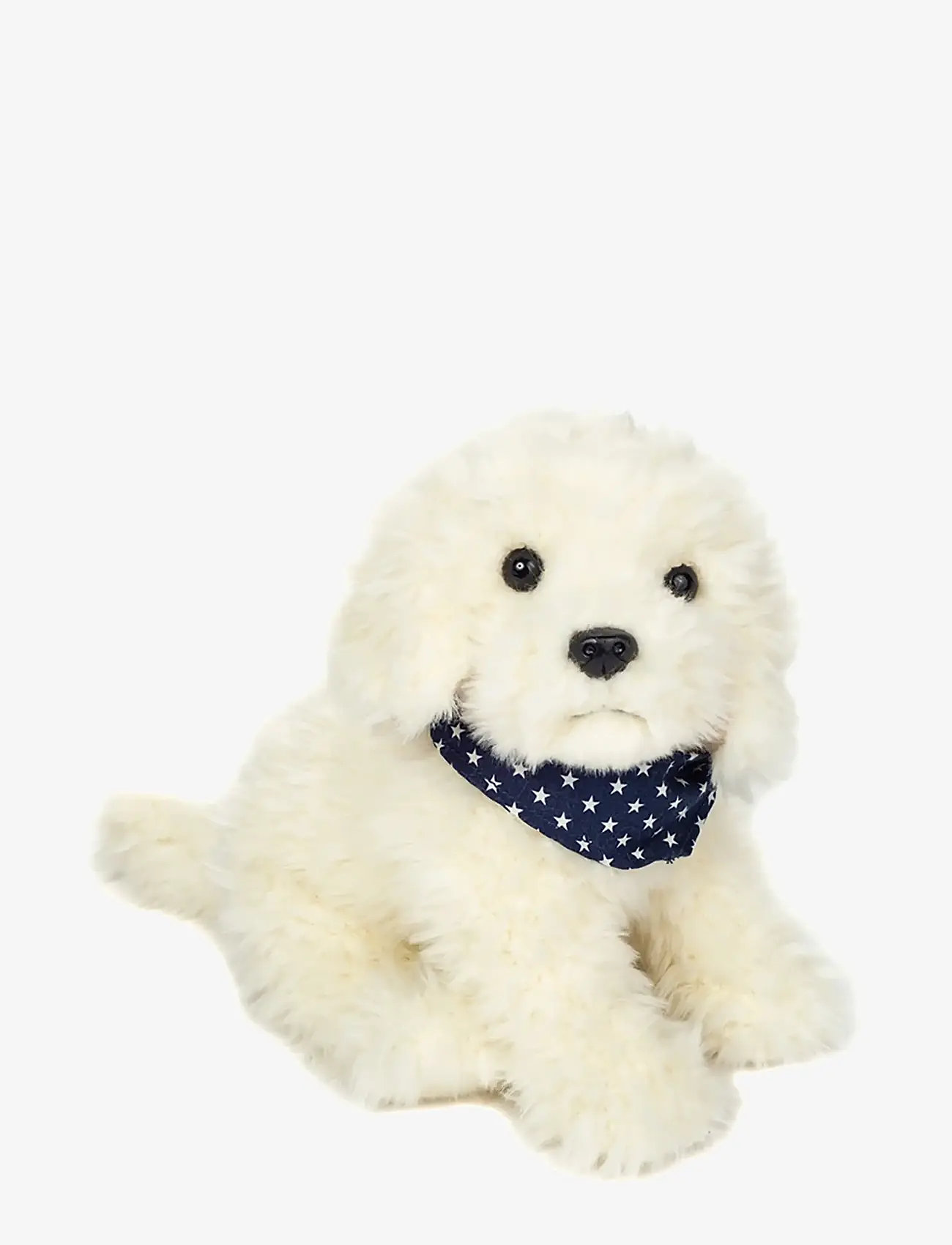 Teddy Hermann - Sitting Labradoodle 28 cm - tøjdyr - white - 3