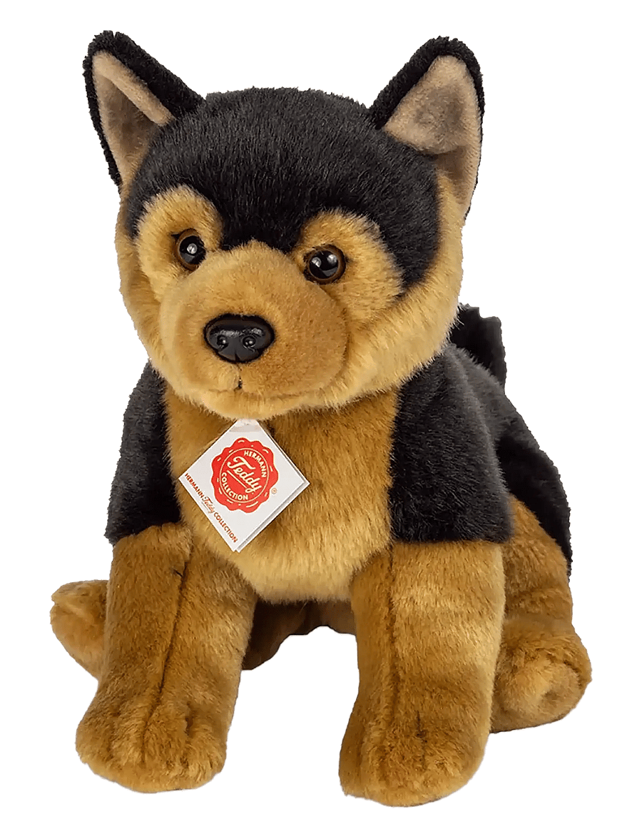 Teddy Hermann - Sitting Shepherd Dog Puppy 30 cm - madalaimad hinnad - brown - 0