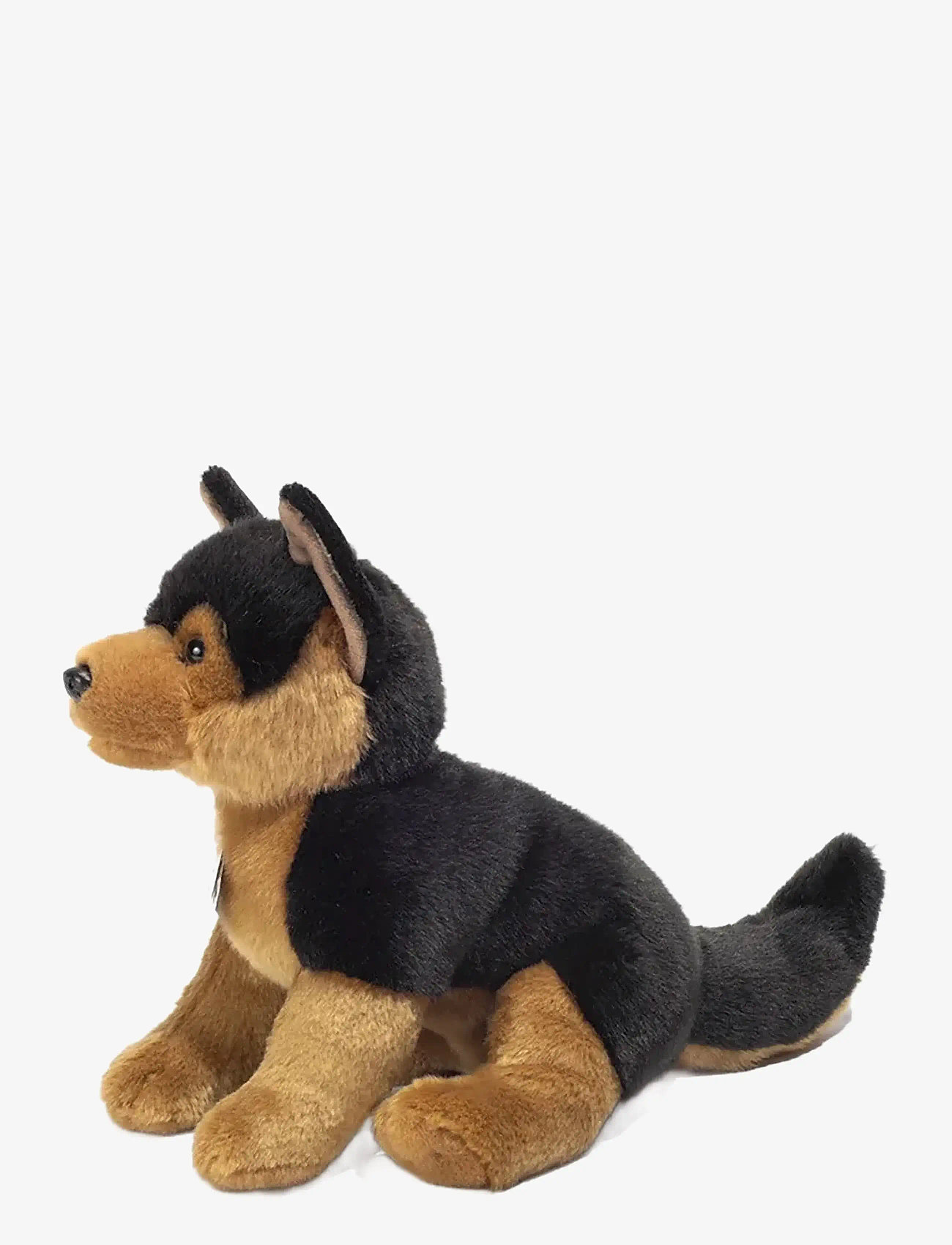 Teddy Hermann - Sitting Shepherd Dog Puppy 30 cm - tøjdyr - brown - 1