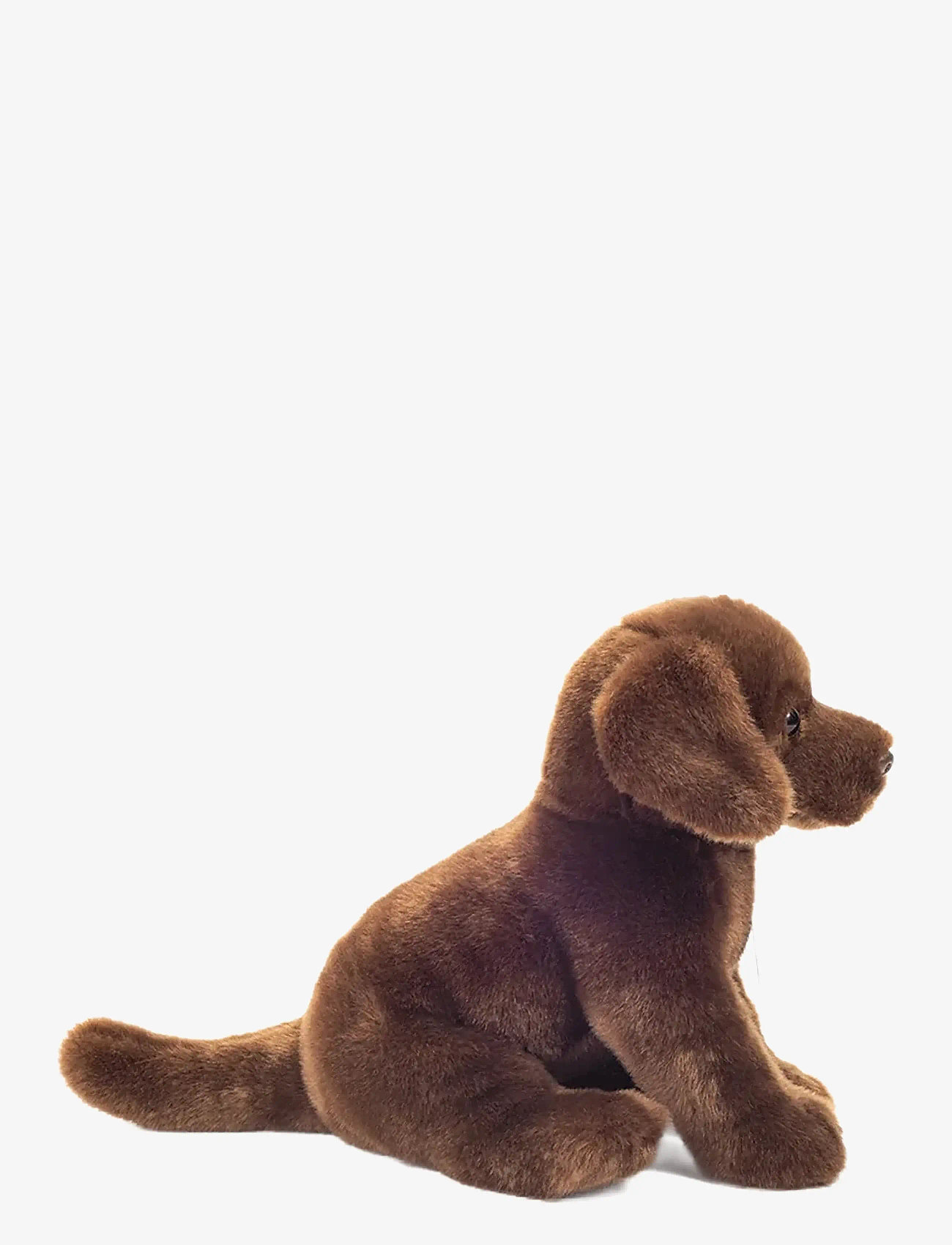 Teddy Hermann - Sitting Labrador dark brown 25 cm - tøjdyr - brown - 1