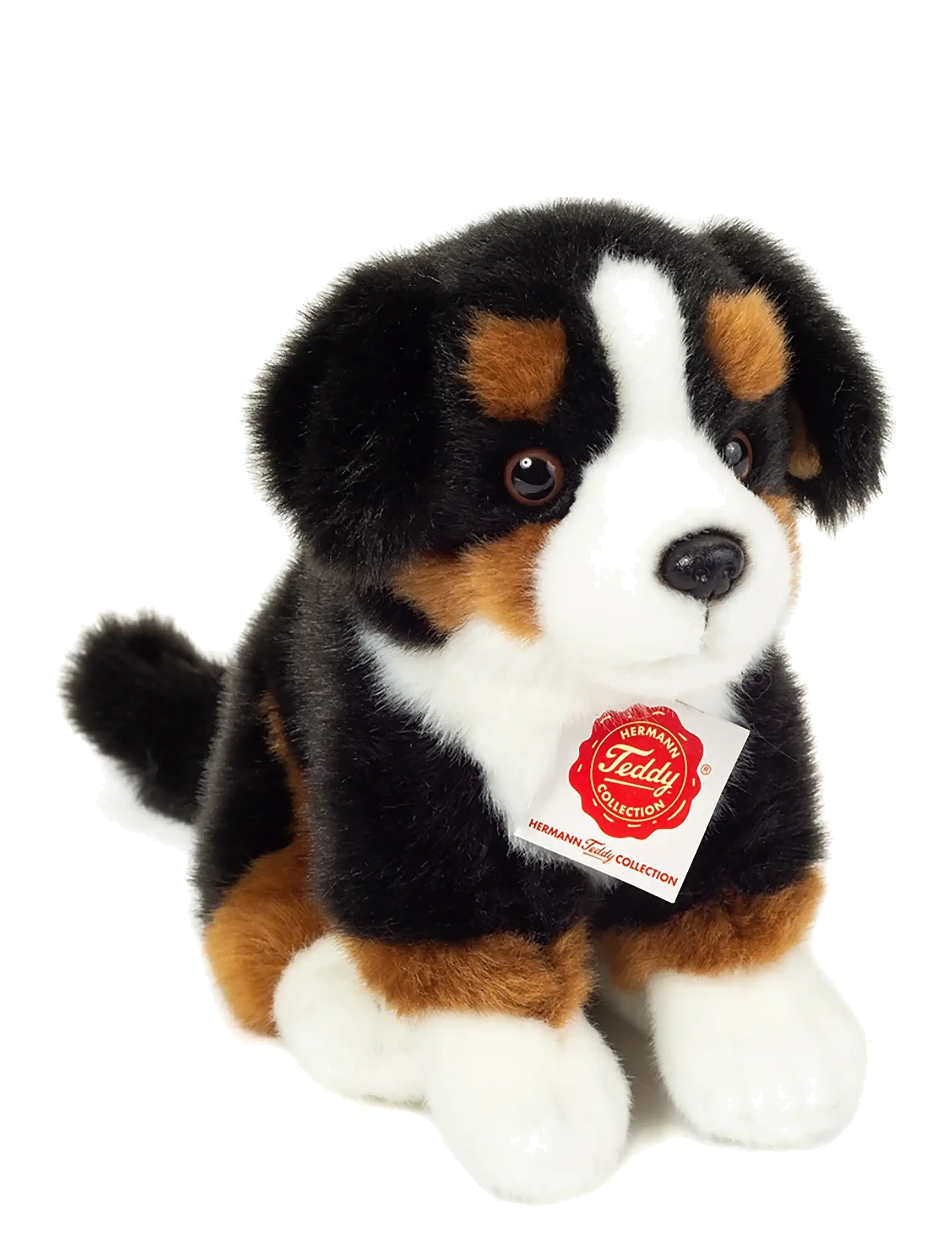 Teddy Hermann Sitting Bernese Mountain Dog 21 cm - Tøjdyr - BROWN / multi