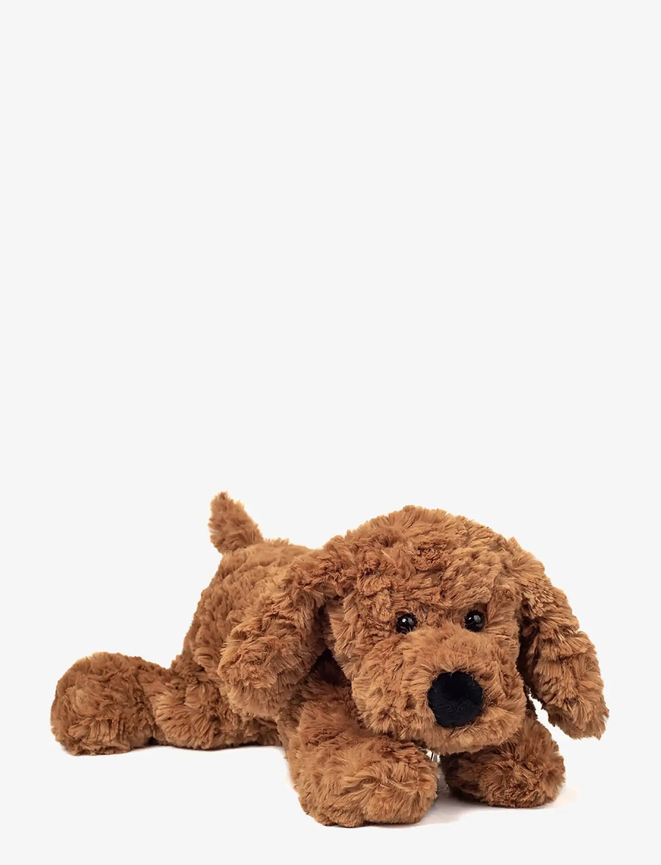 Teddy Hermann - Floppy Dog brown 30 cm - tøjdyr - brown - 0