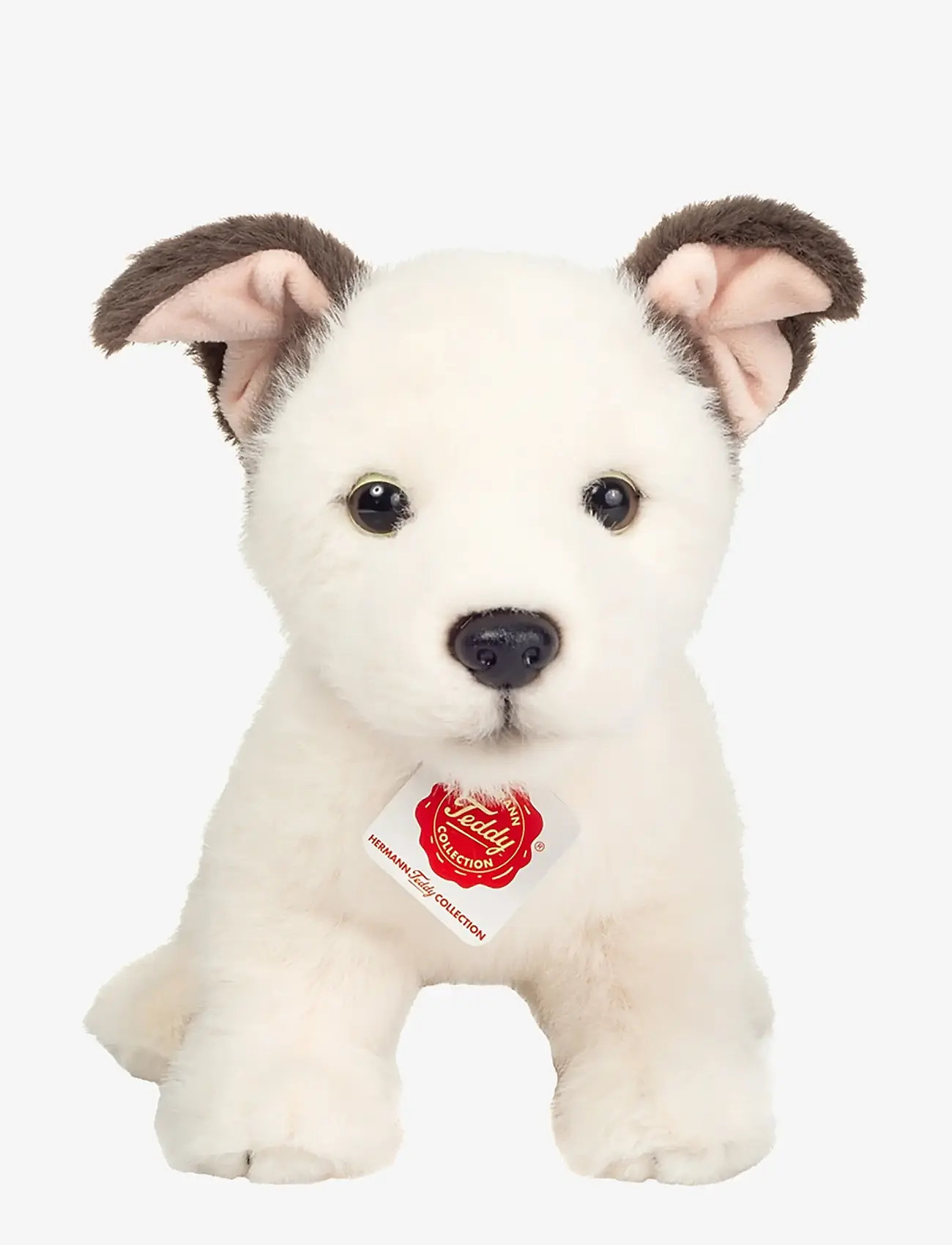 Teddy Hermann - Jack Russell Puppy 25 cm - tøjdyr - white - 3