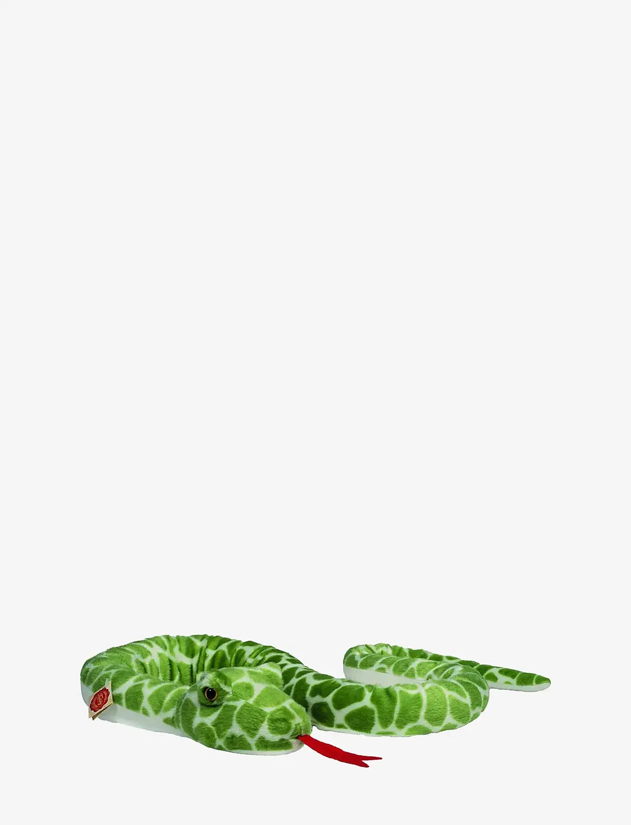 Teddy Hermann - Snake green patterned 175 cm - mjukisdjur - green - 0