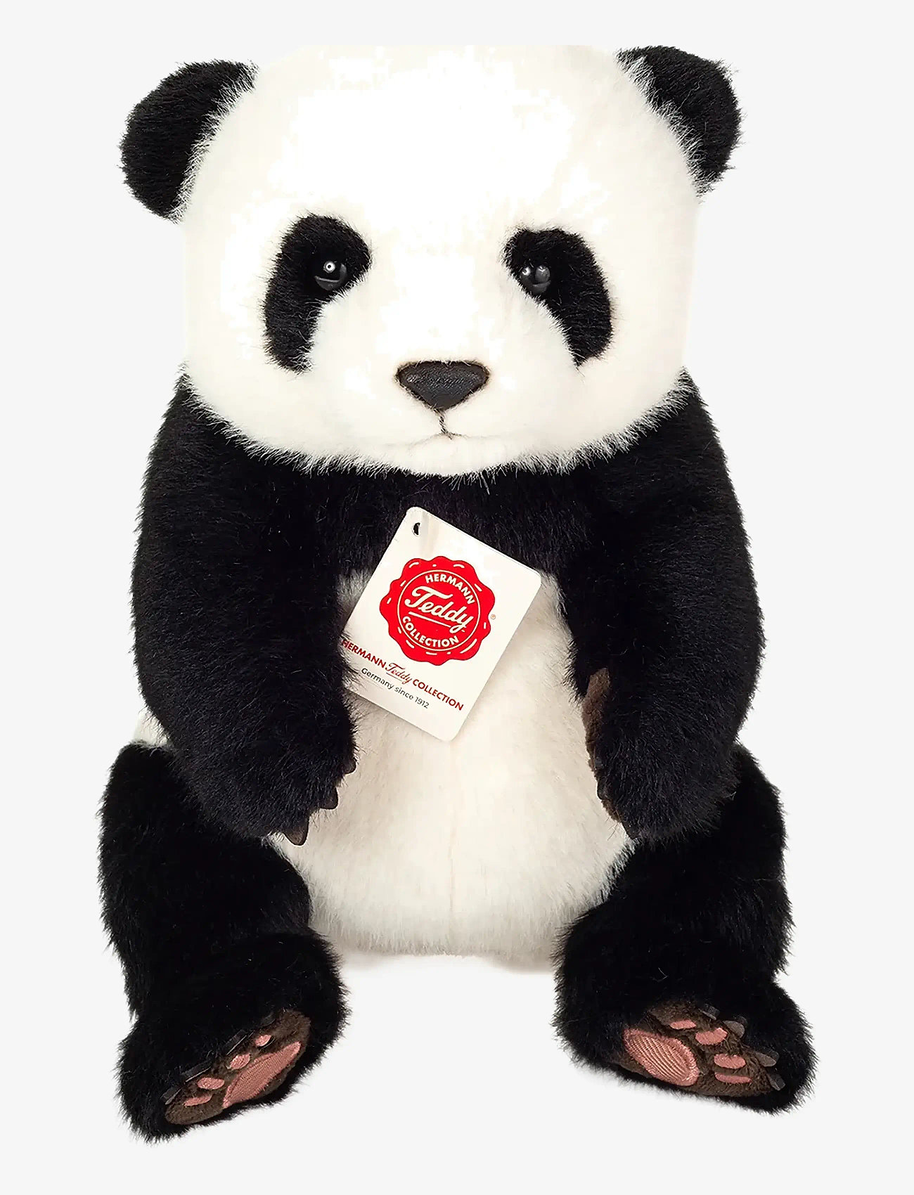 Teddy Hermann - Sitting Panda 28 cm - animaux en peluche - black & white - 0