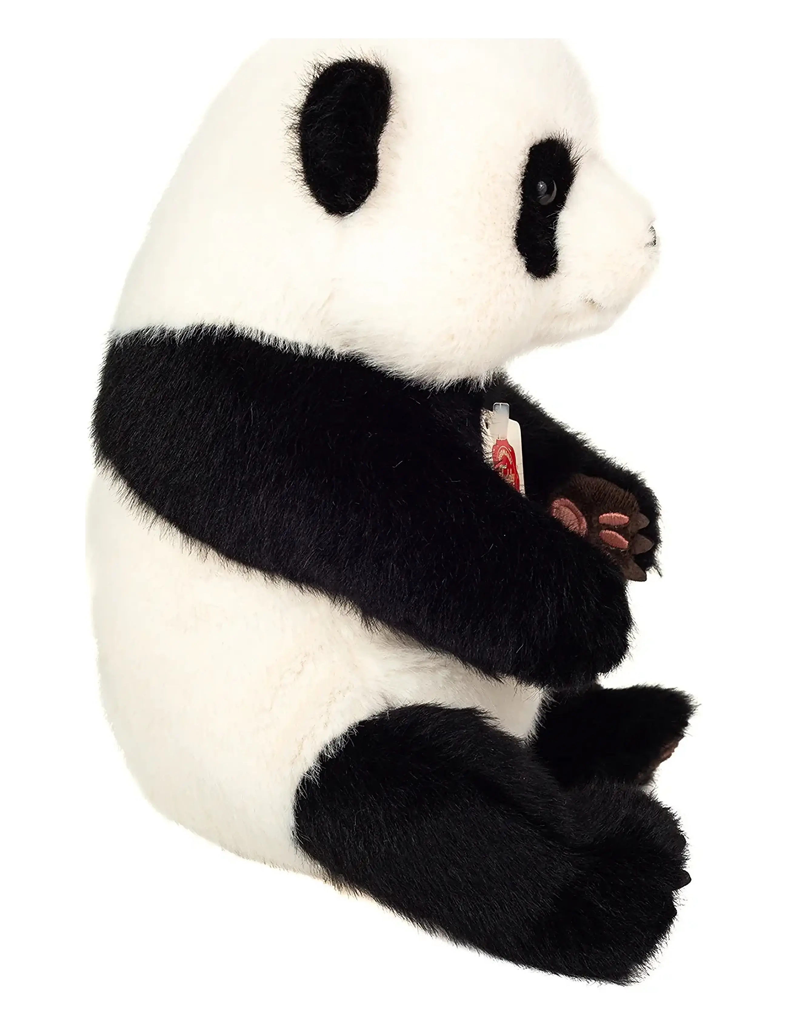 Teddy Hermann - Sitting Panda 28 cm - zemākās cenas - black & white - 1