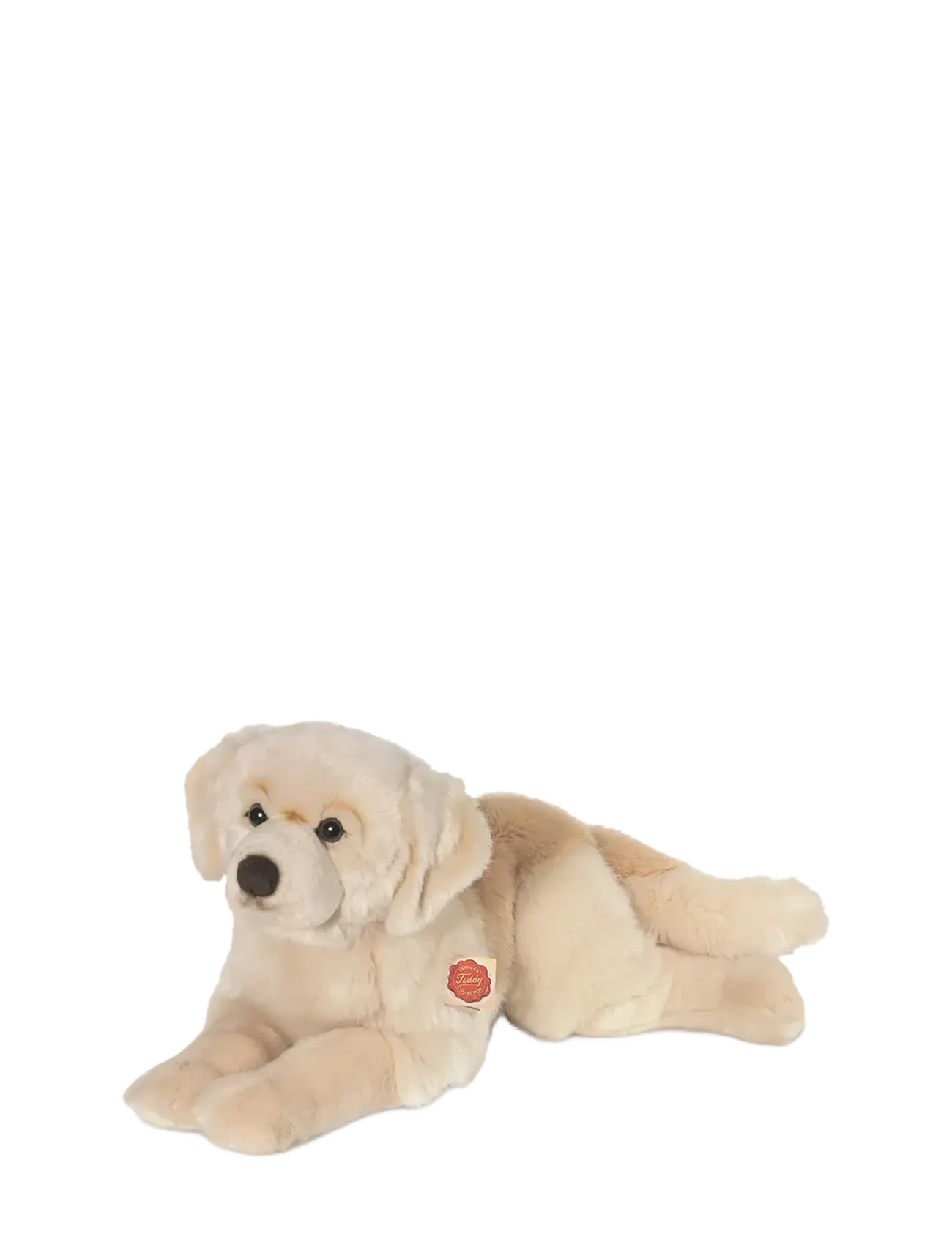 Teddy Hermann Lying Golden Retriever 60 cm, 60 cm, Beige, Soft Legetøj > Stuffed Animals, Børn