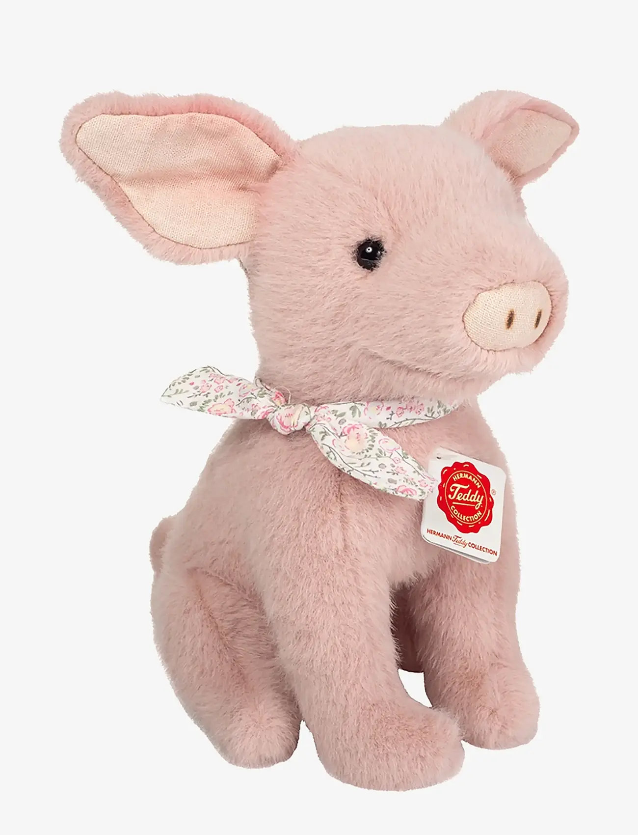 Teddy Hermann - Pig Audrey 23 cm - tøjdyr - pink - 0