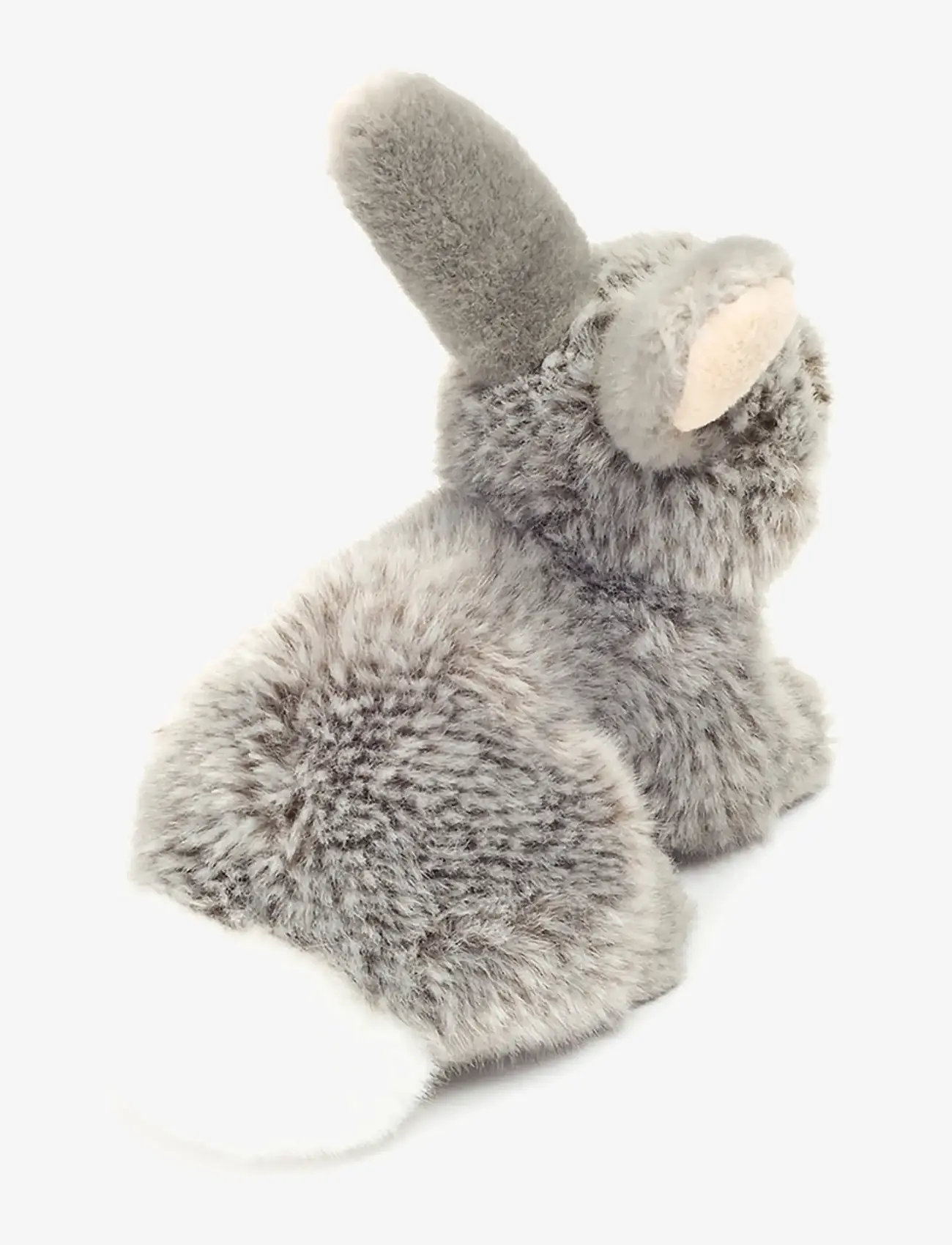 Teddy Hermann - Sitting Rabbit grey 18 cm - tøjdyr - grey - 2