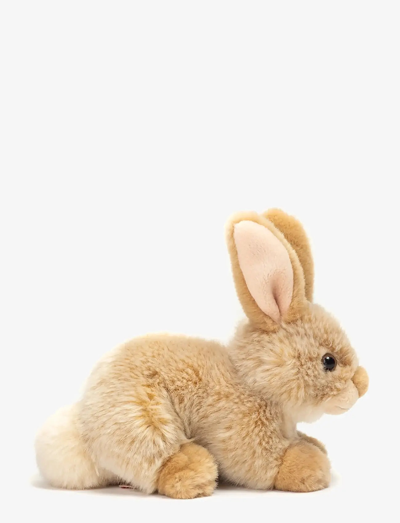 Teddy Hermann - Sitting Rabbit beige 18 cm - tøjdyr - beige - 2