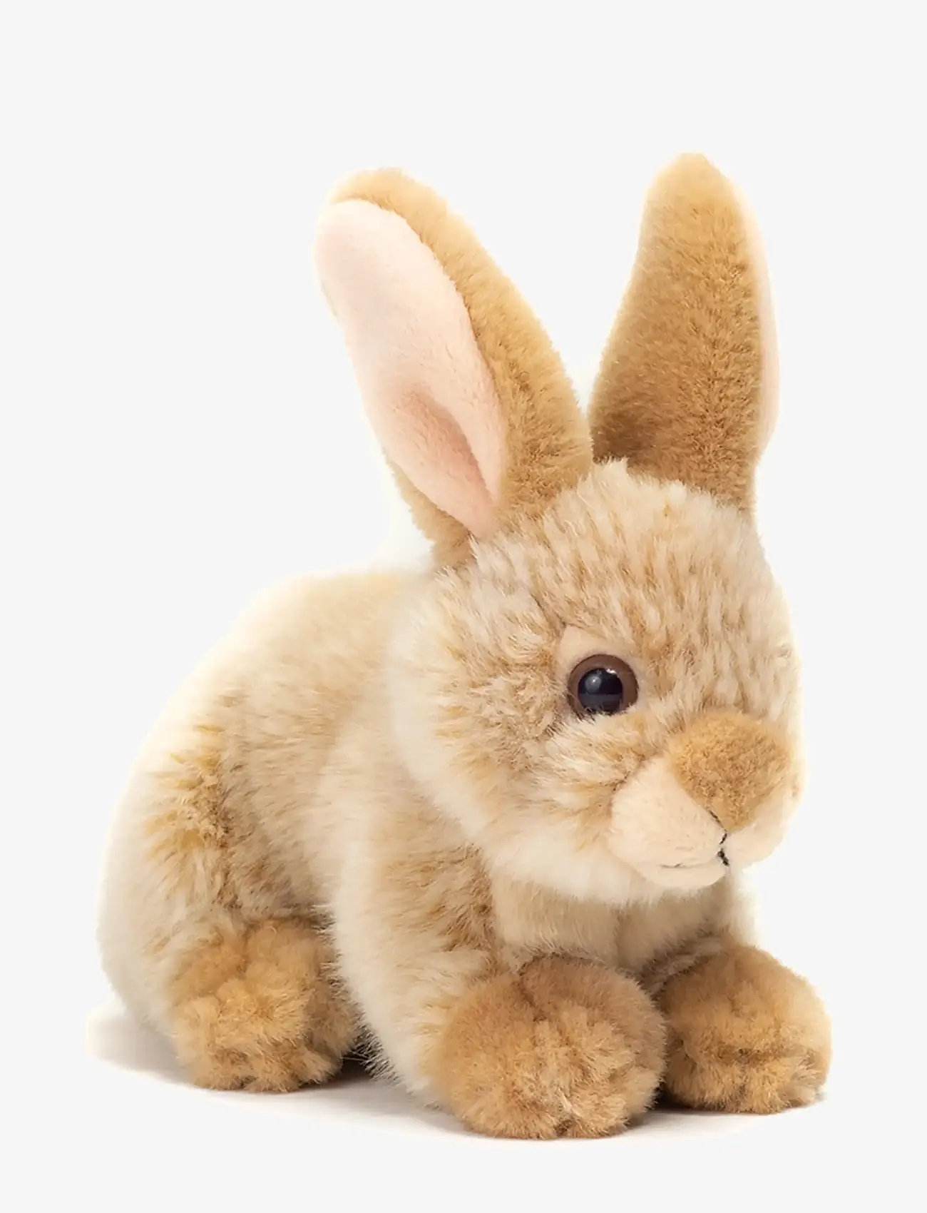 Teddy Hermann - Sitting Rabbit beige 18 cm - tøjdyr - beige - 4