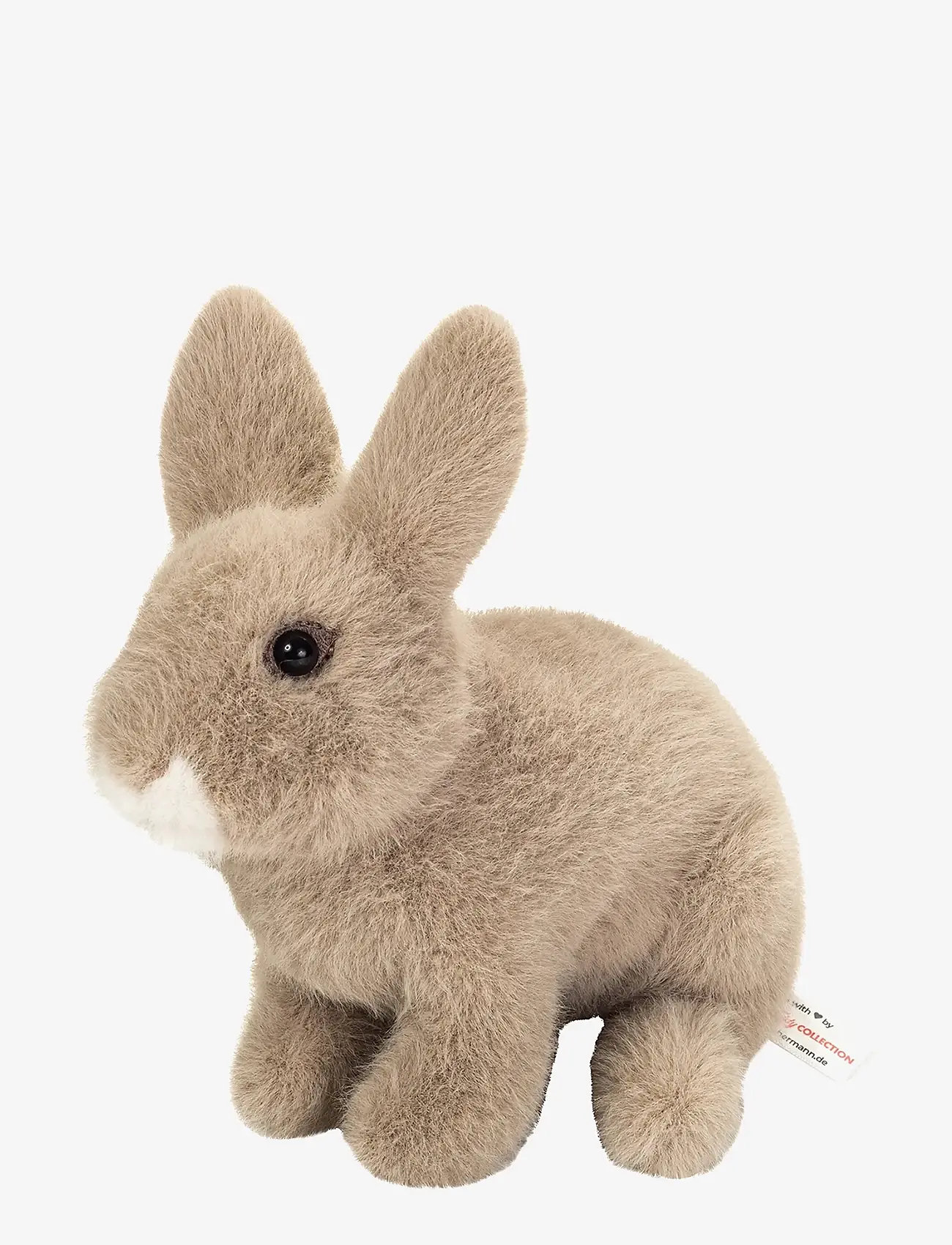 Teddy Hermann - Sitting Rabbit grey 20 cm - pehmed loomad - grey - 0