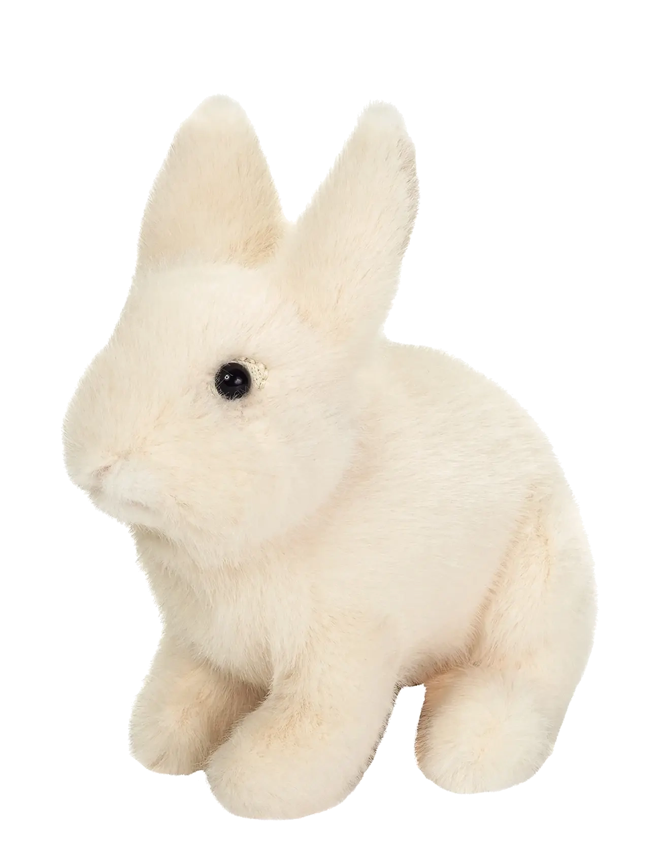 Teddy Hermann Sitting Rabbit Cream 20 cm, One Size, White, Soft Legetøj > Stuffed Animals, Børn