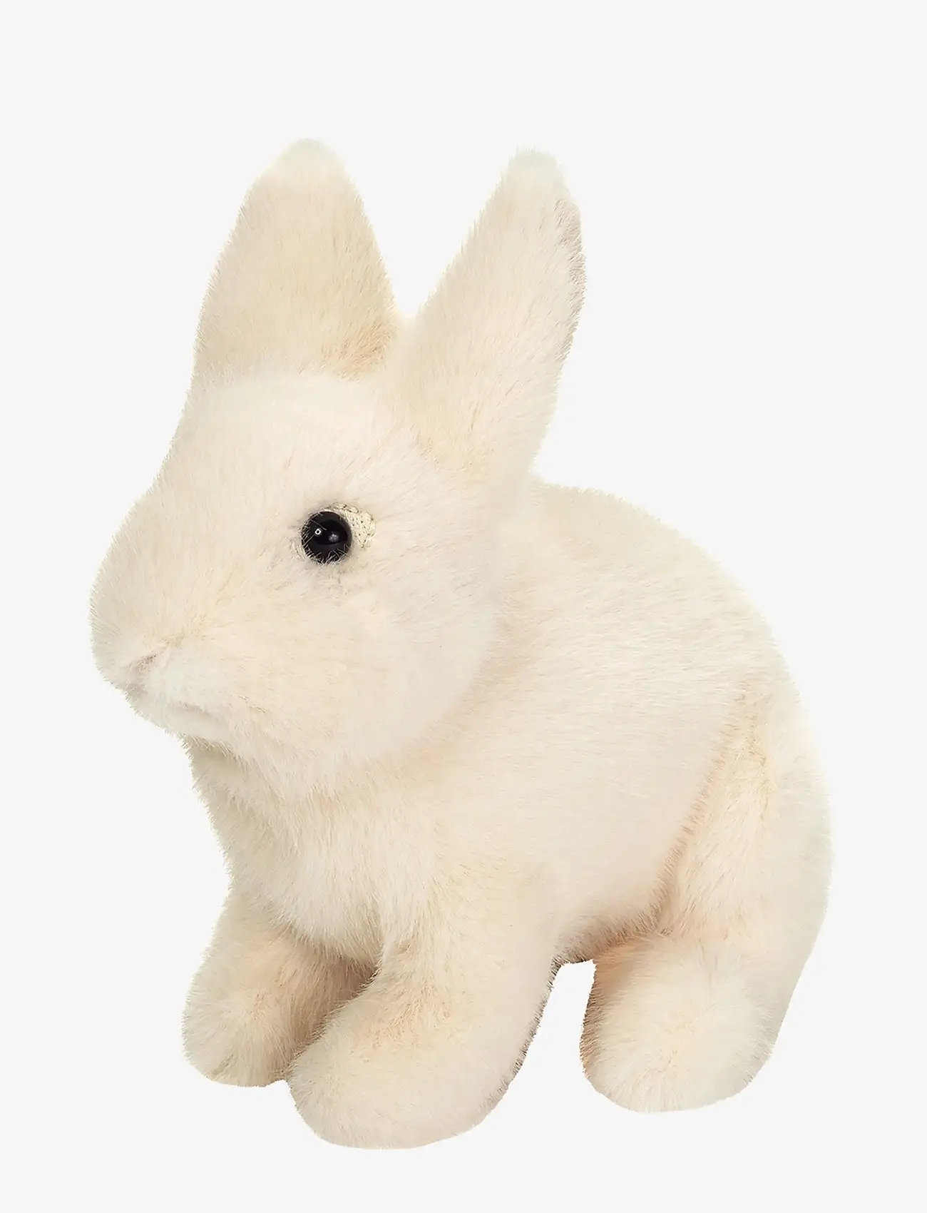 Teddy Hermann - Sitting Rabbit cream 20 cm - tøjdyr - white - 0