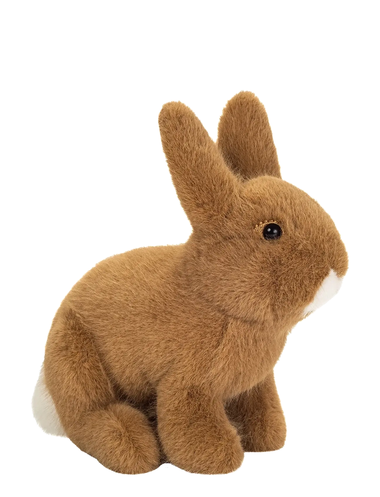 Teddy Hermann Sitting Rabbit Brown 20 cm, One Size, Brown, Soft Legetøj > Stuffed Animals, Børn