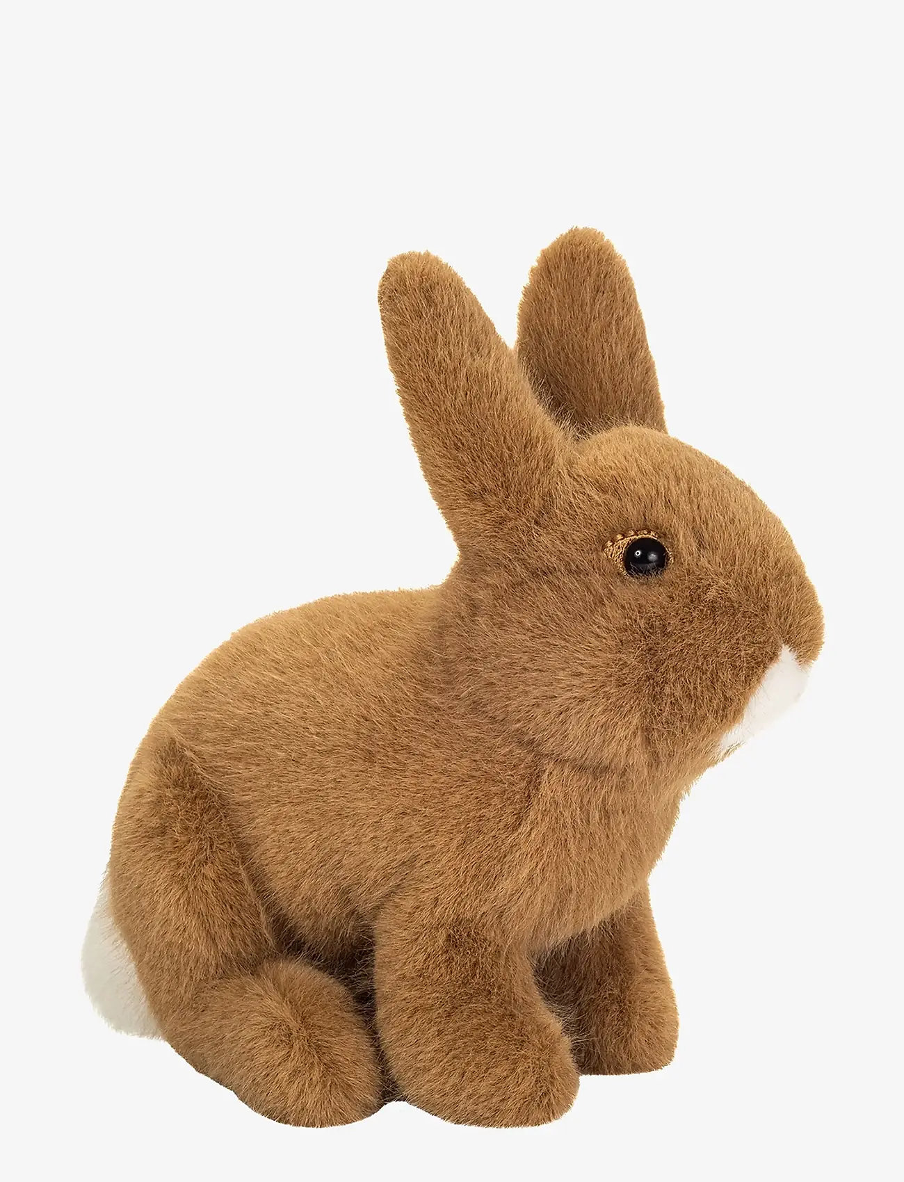 Teddy Hermann - Sitting Rabbit brown 20 cm - tøjdyr - brown - 0