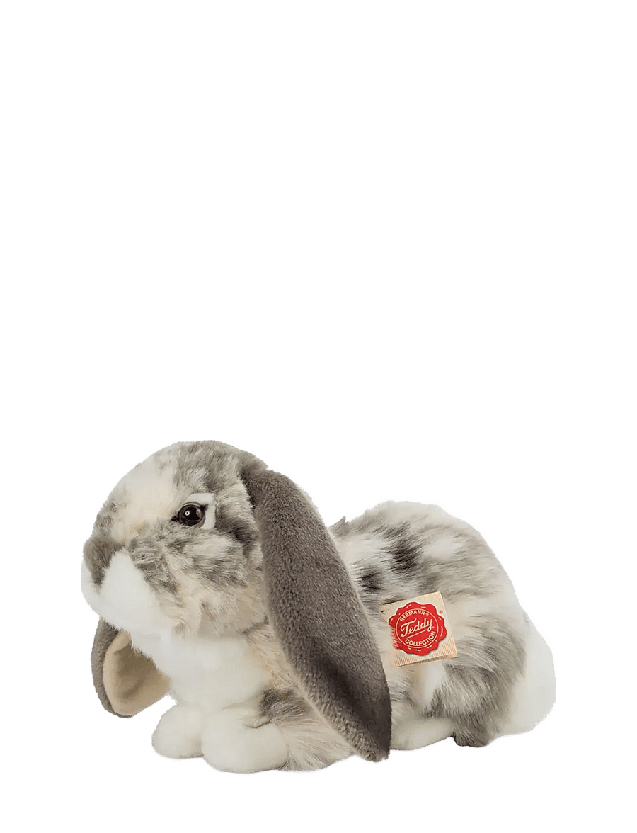 Teddy Hermann - Lying Rabbit grey-white 30 cm - madalaimad hinnad - grey - 0